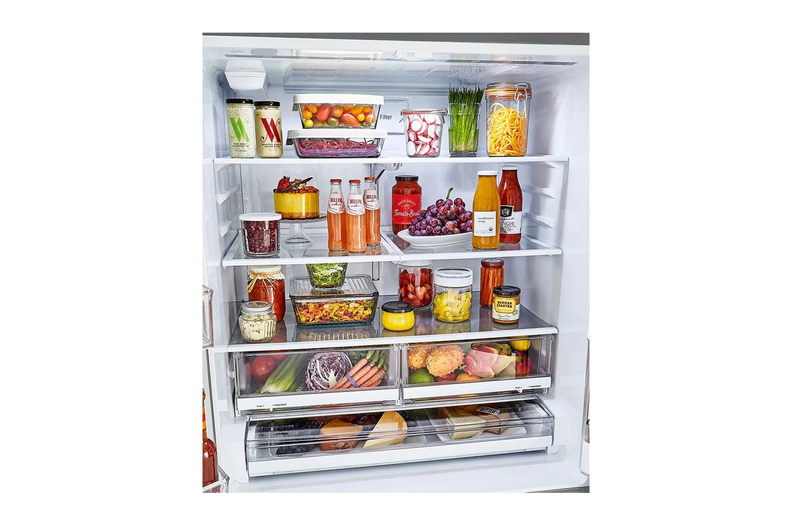 26 cu. ft. Smart wi-fi Enabled InstaView™ Door-in-Door® Refrigerator - Image 12