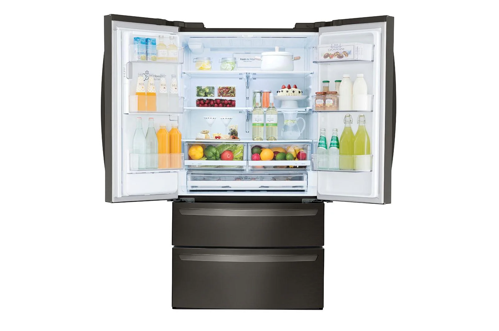 Lg 28 cu.ft. Smart wi-fi Enabled French Door Refrigerator - Image 6