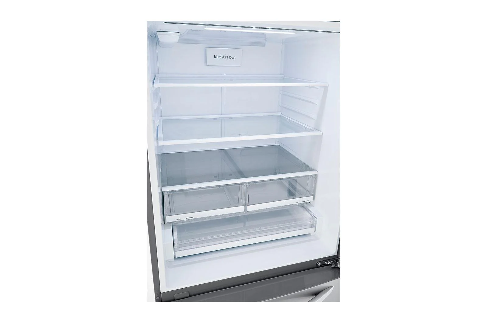 Lg LRDCS2603S 26 cu. ft. 33 Inch Wide Bottom Freezer Refrigerator - Stainless Steel - Image 6