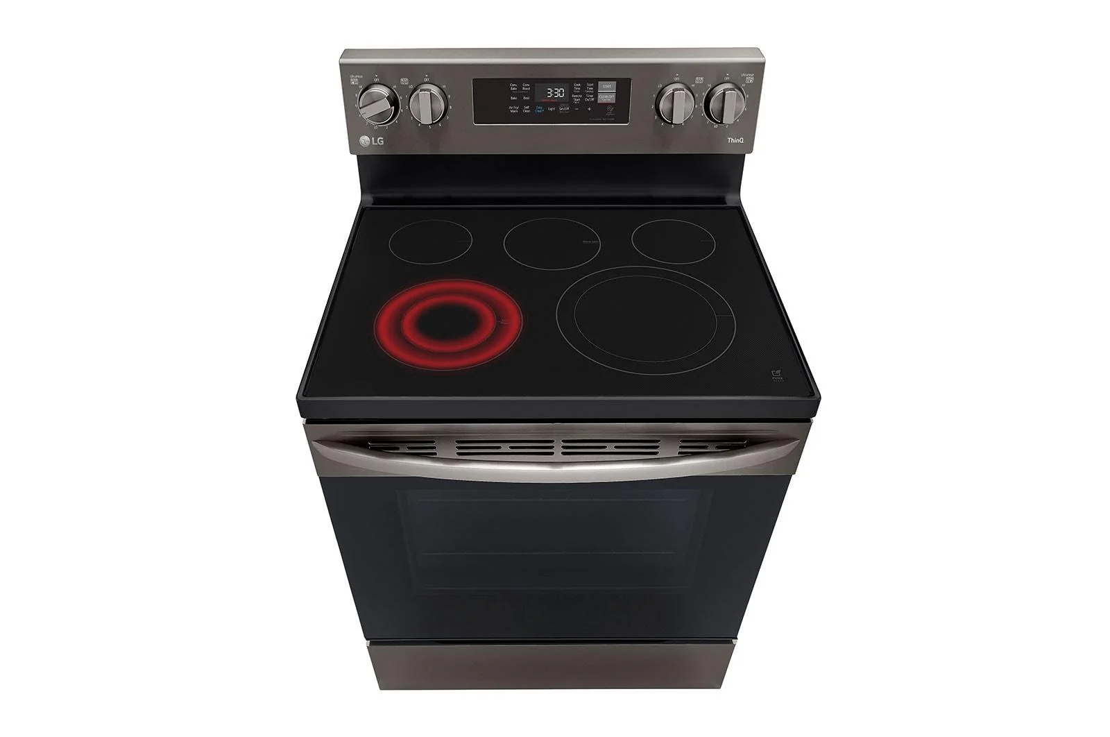 Lg LREL6323D 6.3 cu. ft. Smart Wi-Fi Enabled Fan Convection Electric Range with Air Fry & EasyClean® - Image 9