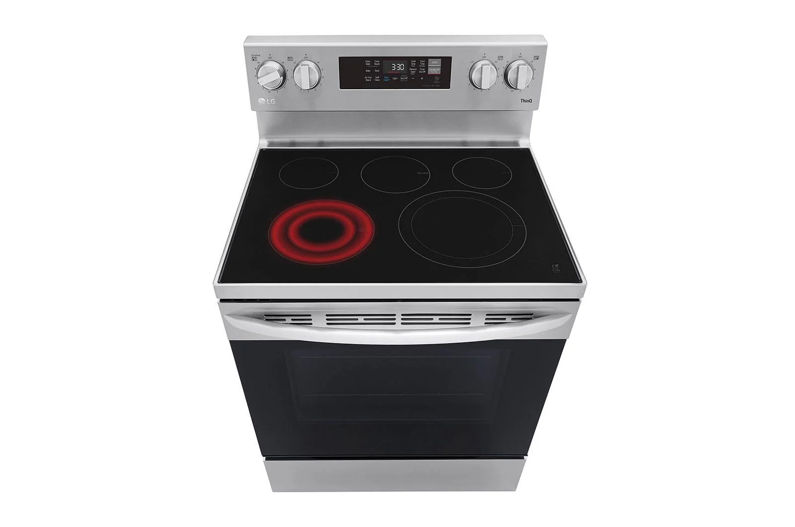 Lg LREL6323S 6.3 cu. ft. Smart Wi-Fi Enabled Fan Convection Electric Range with Air Fry & EasyClean® - Image 9