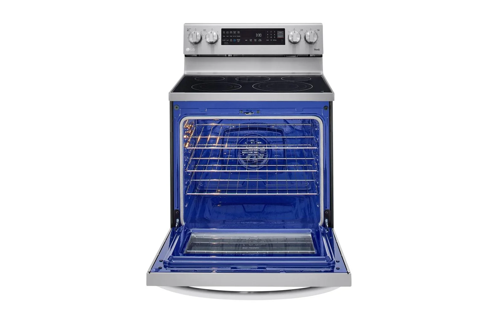Lg LREL6325F 6.3 cu. ft. Smart Wi-Fi Enabled True Convection InstaView® Electric Range with Air Fry - Image 8