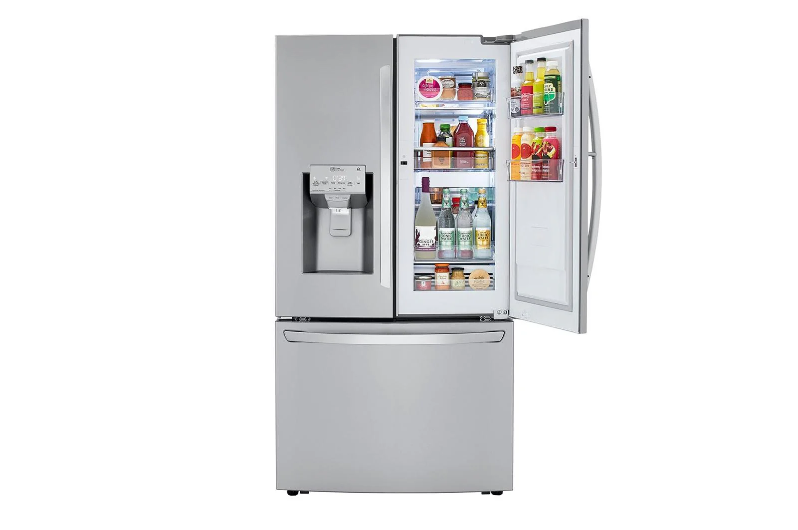 Lg LRFDC2406S 24 cu. ft. Smart Wi-Fi Enabled Door-in-Door® Counter-Depth Refrigerator with Craft Ice™ Maker - Image 6