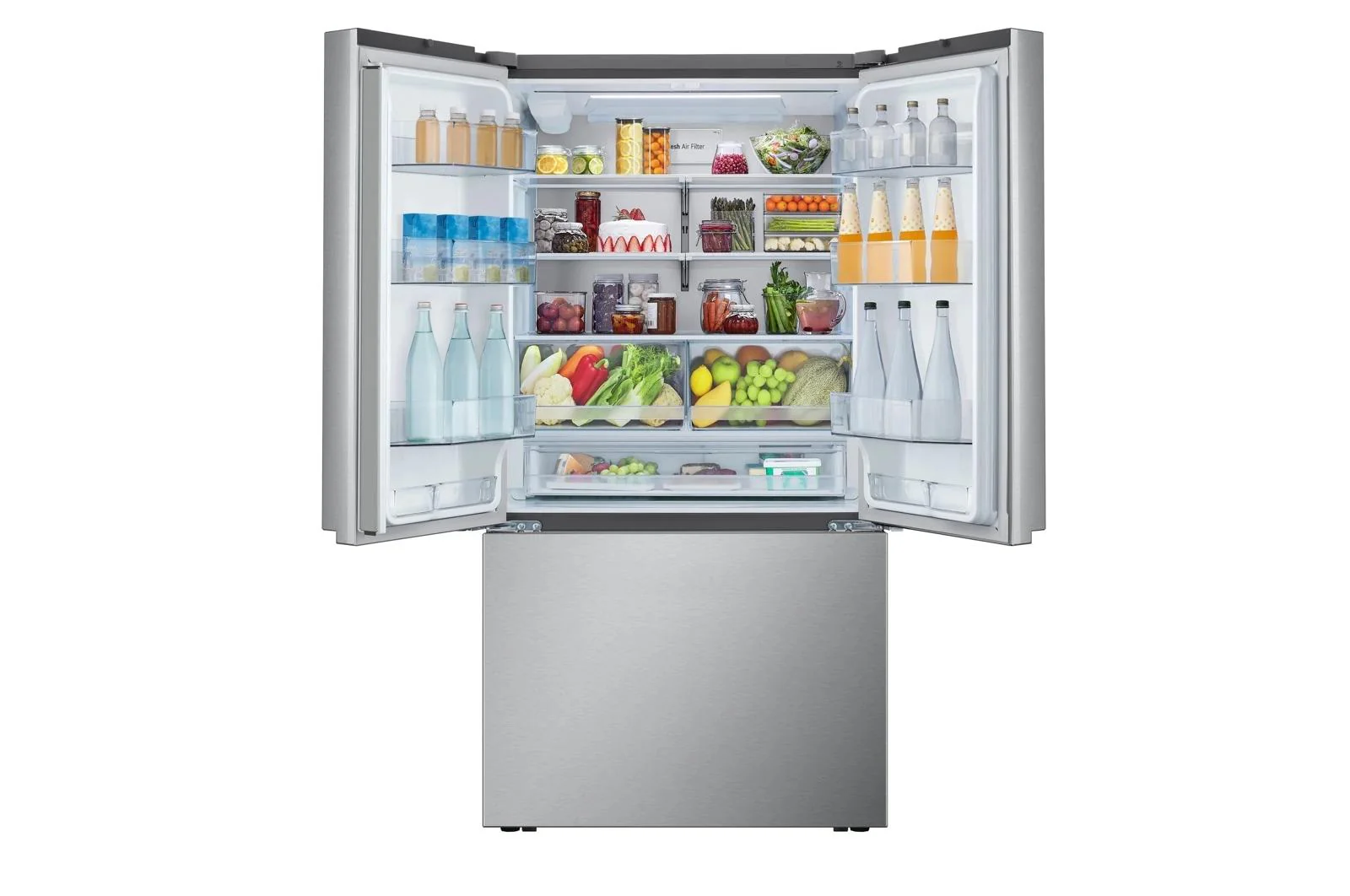 Lg LRFLS3216S 32 cu. ft. Smart Standard-Depth MAX™ French Door Refrigerator - Image 7
