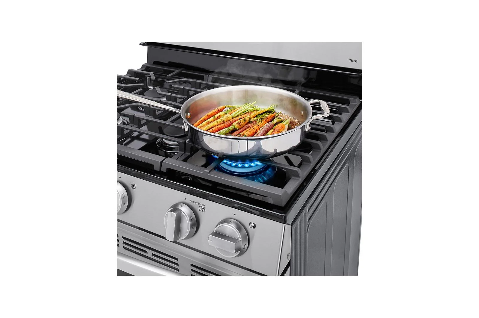 Lg LRGL5821S 5.8 cu. ft. Smart Wi-Fi Enabled Gas Range with EasyClean® - Image 11