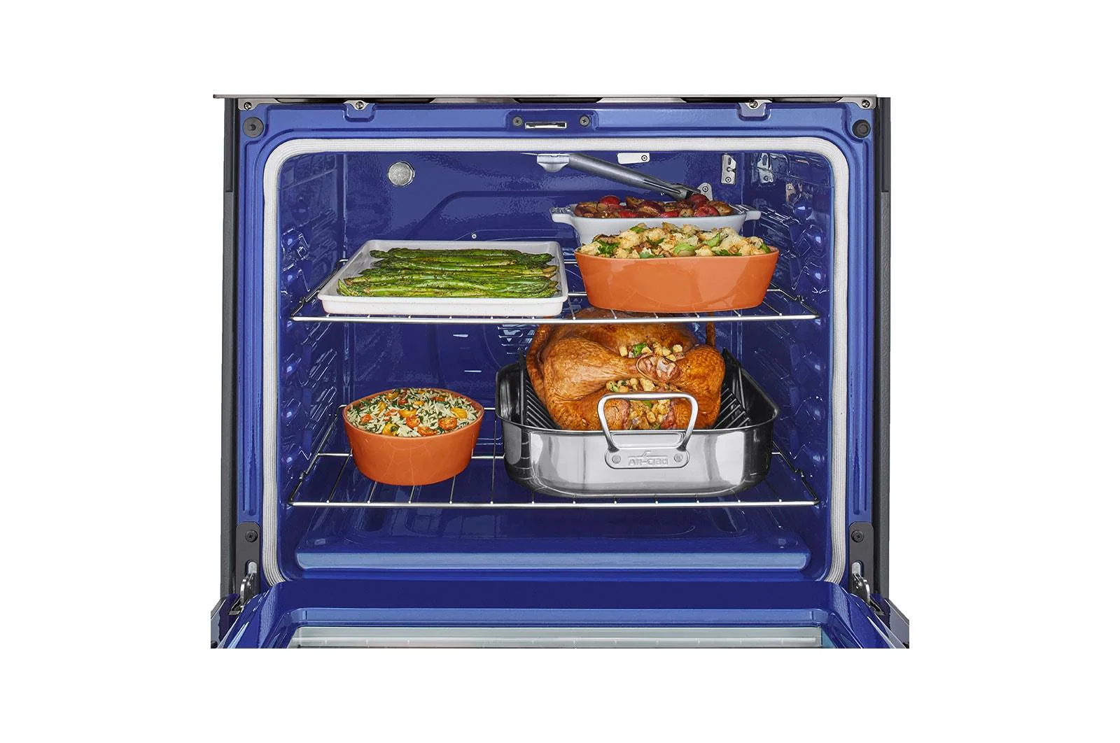 Lg LRGL5823D 5.8 cu ft. Smart Wi-Fi Enabled Fan Convection Gas Range with Air Fry & EasyClean® - Image 7