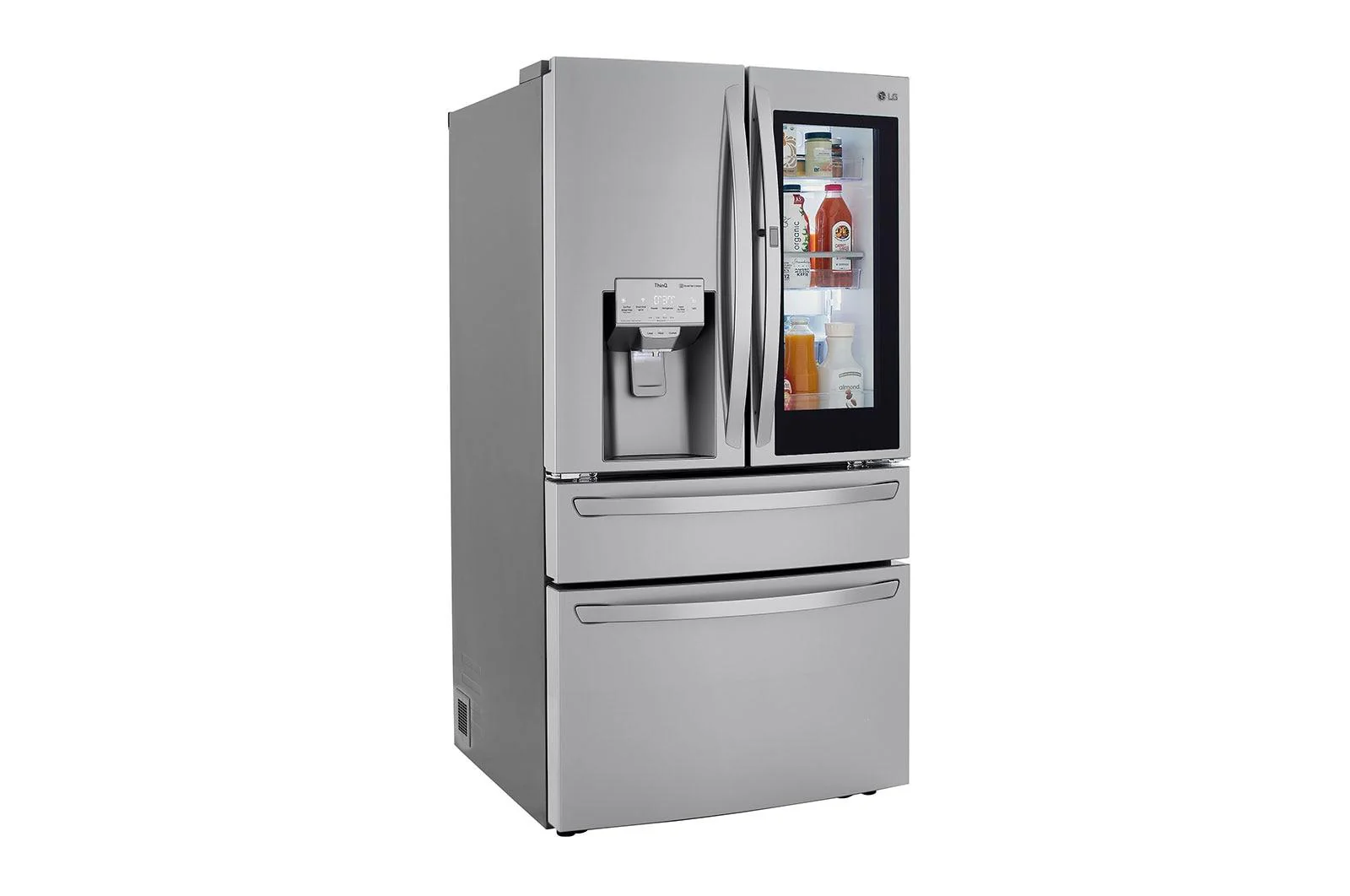Lg LRMVC2306S 23 cu. ft. Smart Wi-Fi Enabled InstaView® Door-in-Door® Counter-Depth Refrigerator with Craft Ice™ Maker - Image 5