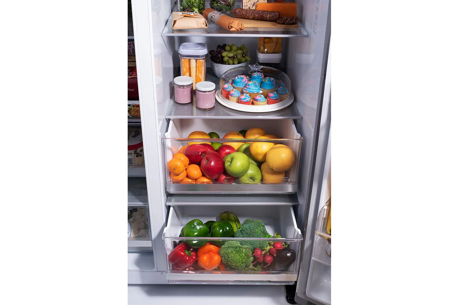 Lg LRSOC2306S 23 cu. ft. Smart Side-by-Side Counter-Depth InstaView® Refrigerator with Craft Ice™ - Image 6