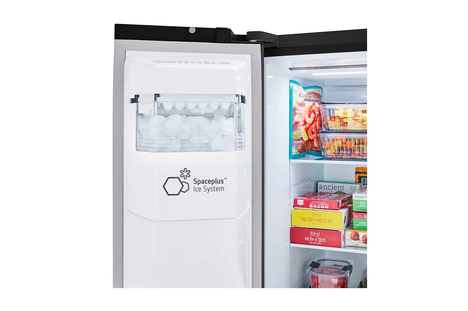 27 cu. ft. Side-by-Side Refrigerator with Smooth Touch Ice Dispenser - Image 6