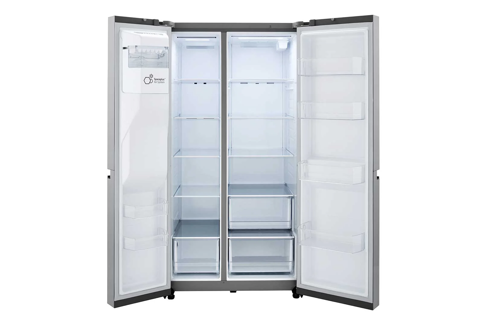 Lg LRSXS2706V 27 cu. ft. Side-by-Side Refrigerator with Smooth Touch Ice Dispenser - Image 8