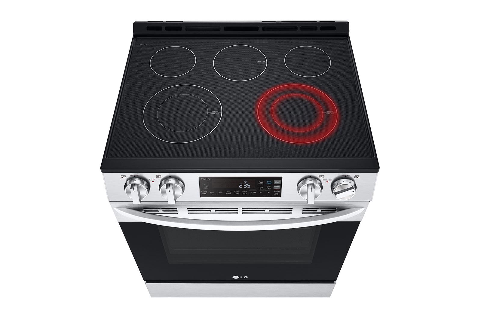 Lg LSEL6331F 6.3 cu. ft. Smart Wi-Fi Enabled Electric Slide-in Range with EasyClean® - Image 11