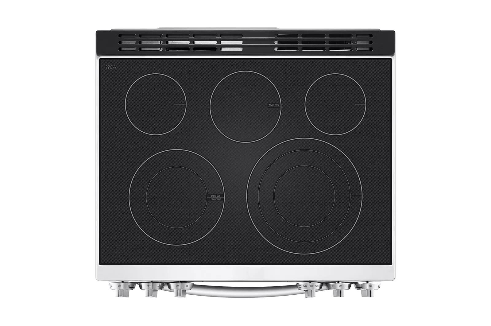 Lg LSEL6335FE 6.3 cu. ft. Smart Wi-Fi Enabled ProBake Convection® InstaView® Electric Slide-In Range with Air Fry - Image 11