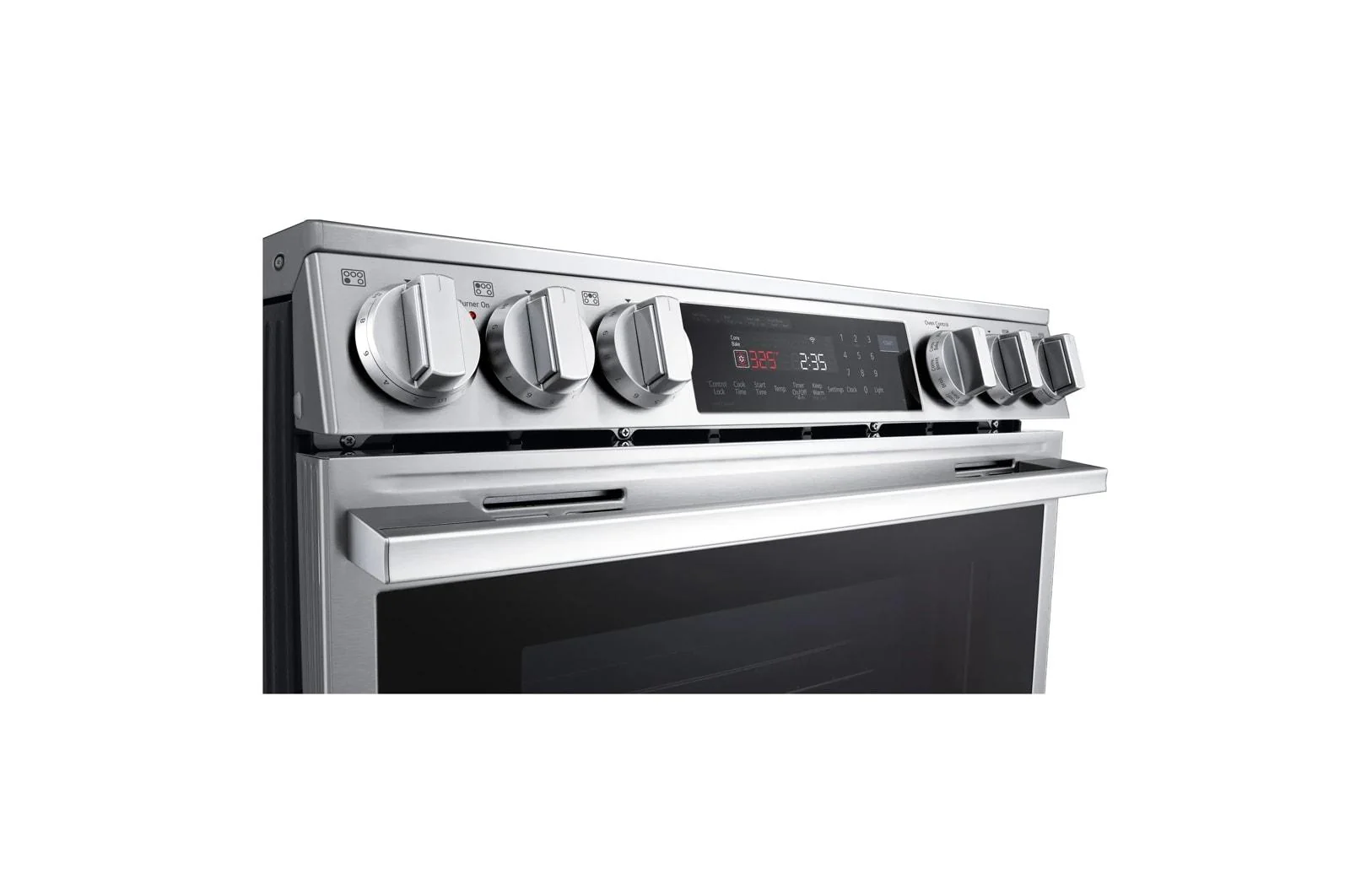 Lg LSEL6335XE 6.3 cu. ft. Smart Electric Slide-in Range with InstaView®, ProBake Convection®, and Air Fry - Image 12