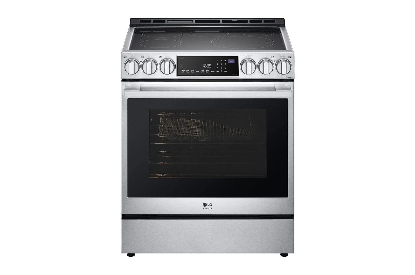 LSES6338F LG STUDIO 6.3 cu. ft. InstaView® Electric Slide-in Range with ProBake Convection® and Air Fry - Image 4