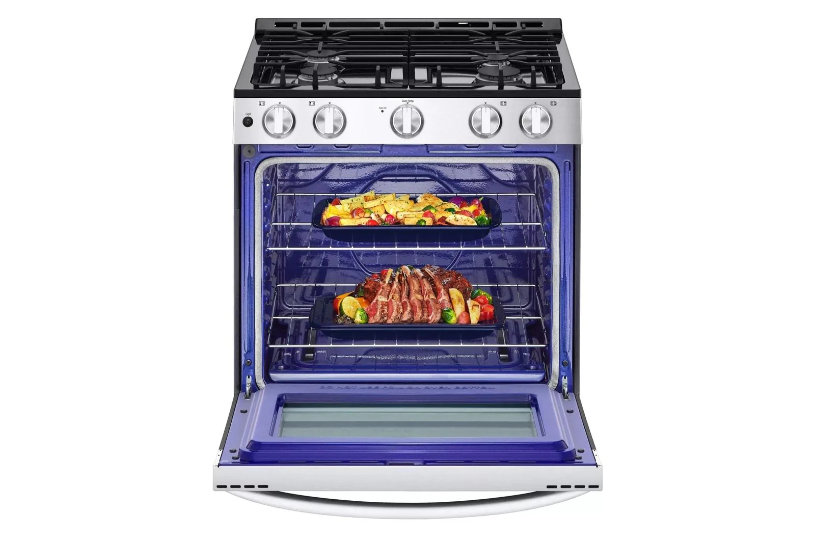 Lg LSGL5830S 5.8 cu. ft. Gas Slide-in Range with EasyClean® - Image 4