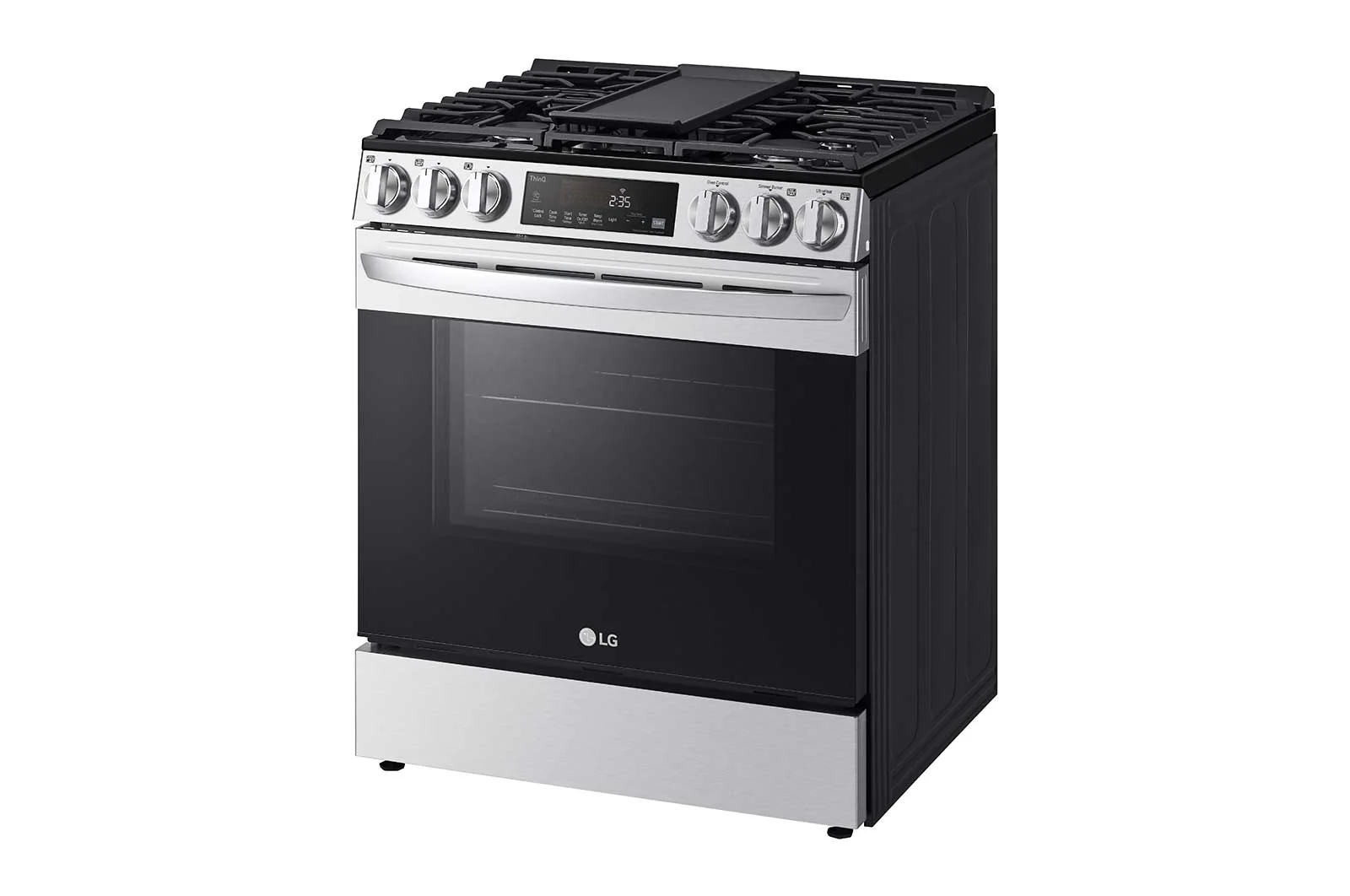 Lg LSGL5833F 5.8 cu. ft. Smart Wi-Fi Enabled Fan Convection Gas Slide-in Range with Air Fry & EasyClean® - Image 3