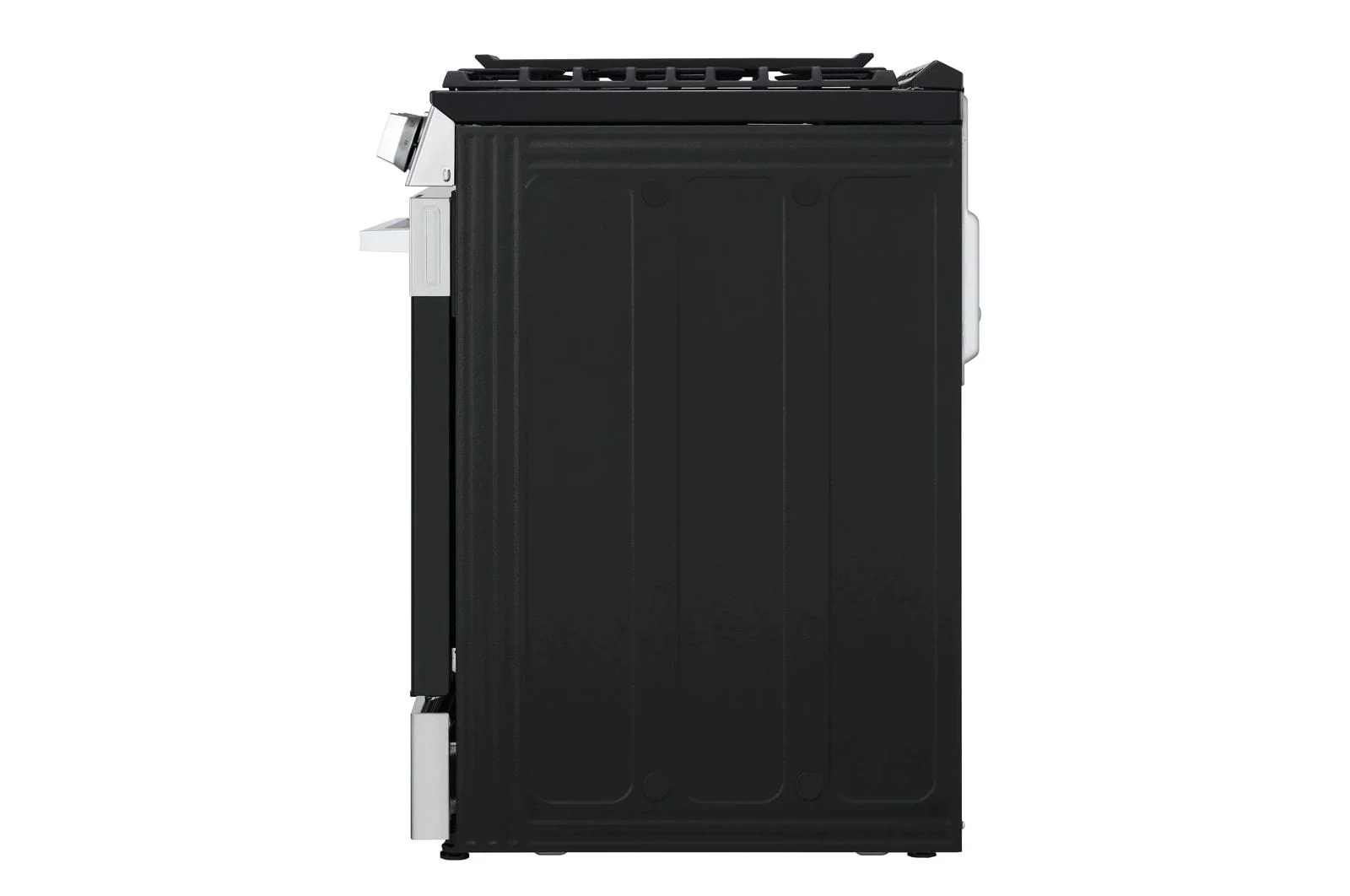Lg LSGL5833X 5.8 cu.ft. Smart Gas Single Oven Slide-in Range, Air Fry, Fan Convection, EasyClean®, Self Clean, ThinQ®, Printproof® Stainless Steel - New Handle - Image 9