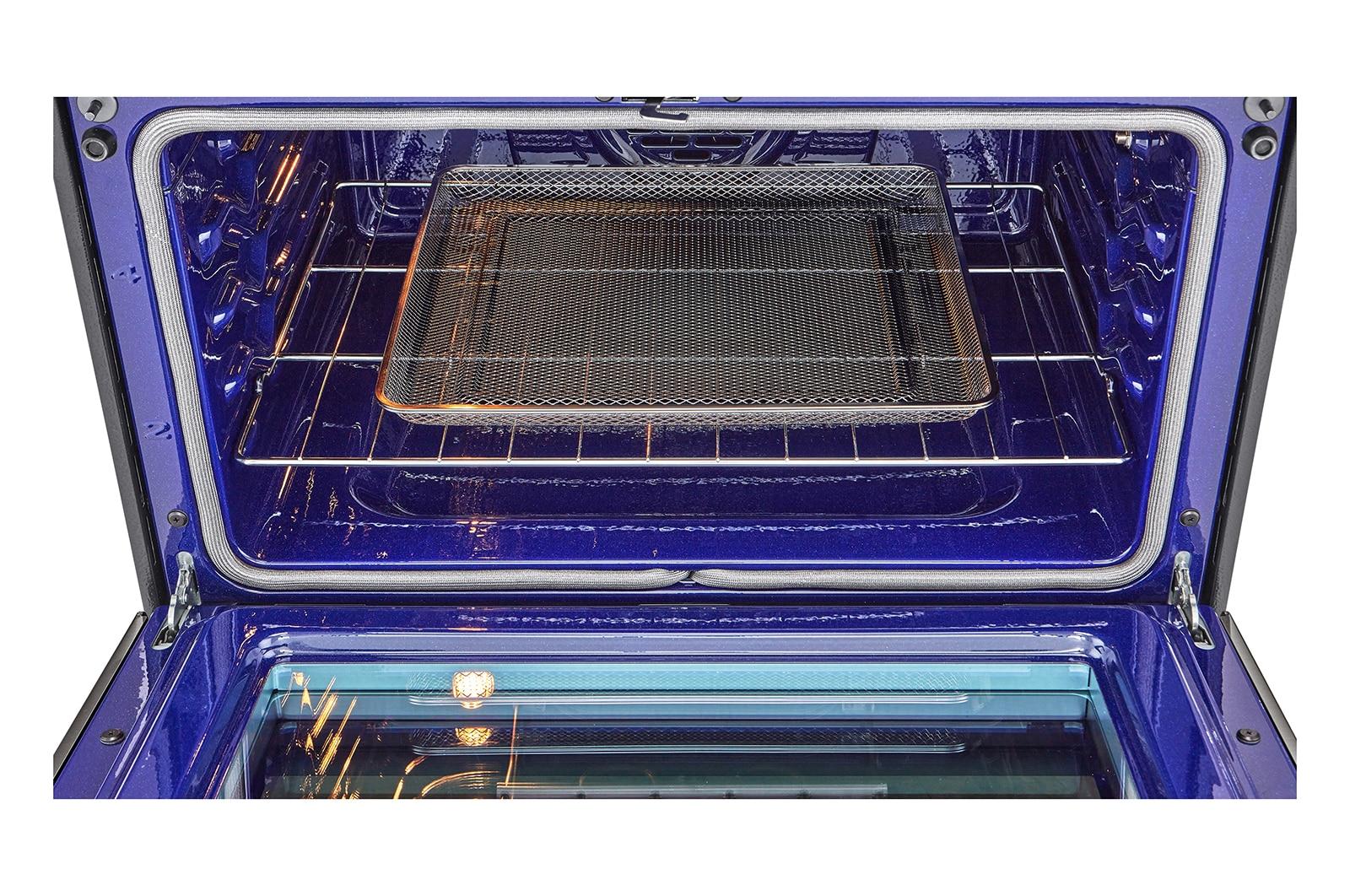 Lg LTEL7337D 7.3 cu. ft. Smart Electric Double Oven Slide-in Range with InstaView®, ProBake® Convection, Air Fry, and Air Sous Vide - Image 7