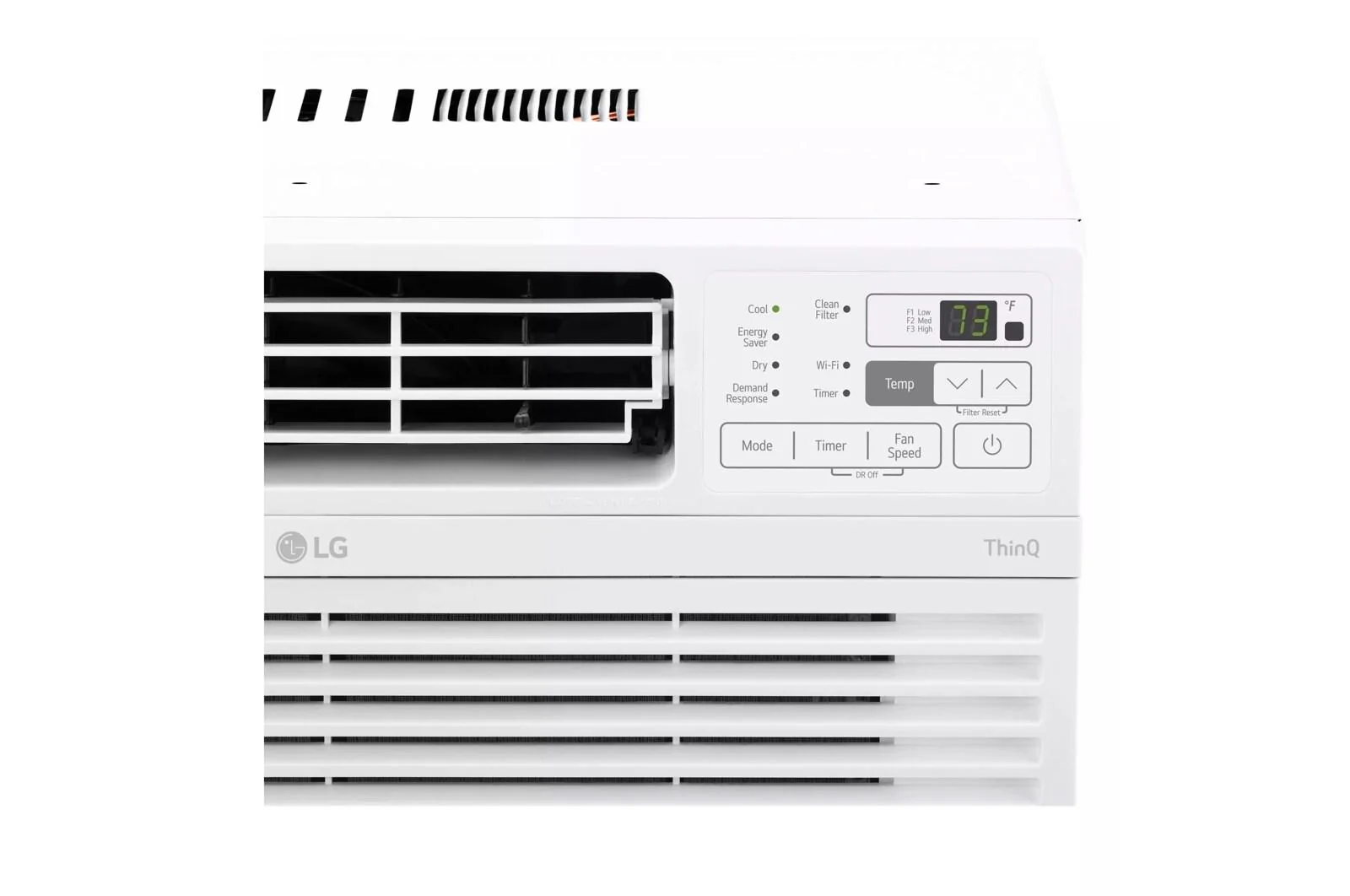 Lg LW1017ERSM1 10,000 BTU Smart Wi-Fi Enabled Air Conditioner Cools Up To 450 sq. ft. - Image 7