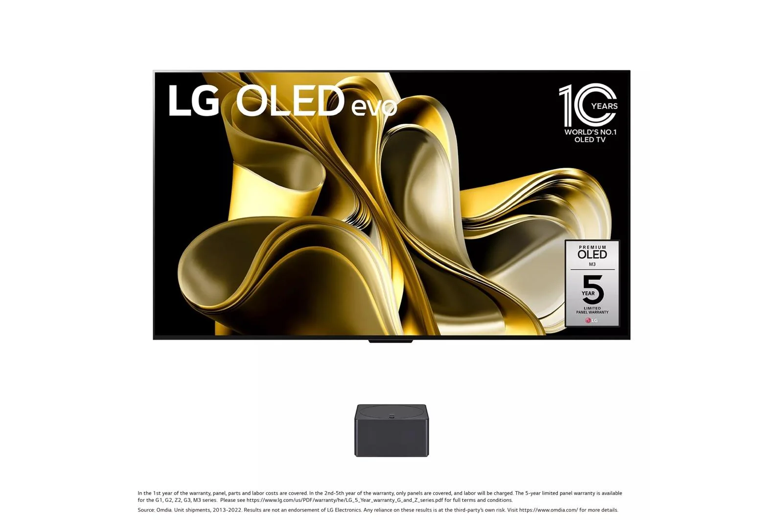 OLED83M3PUA LG OLED evo M Series 83 Inch Class 4K Smart TV with Wireless Video & Audio Transfer