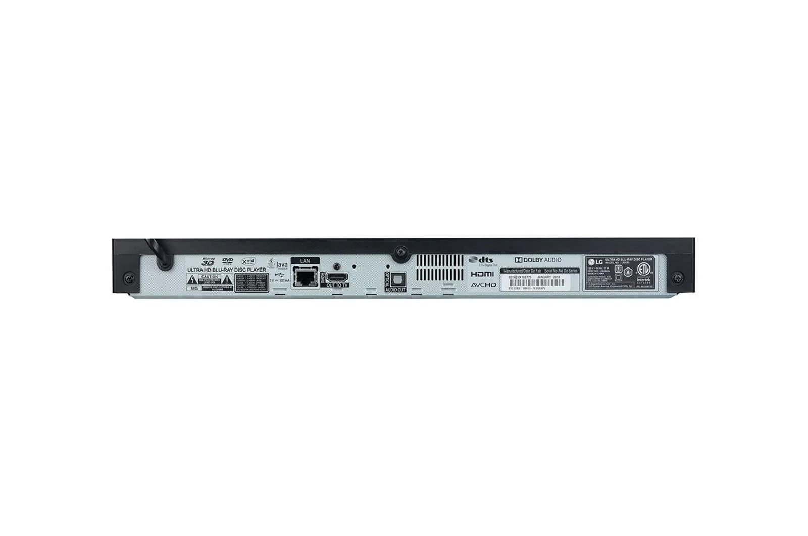 Lg UBK80 4K Ultra-HD Blu-ray Disc™ Player - Image 8
