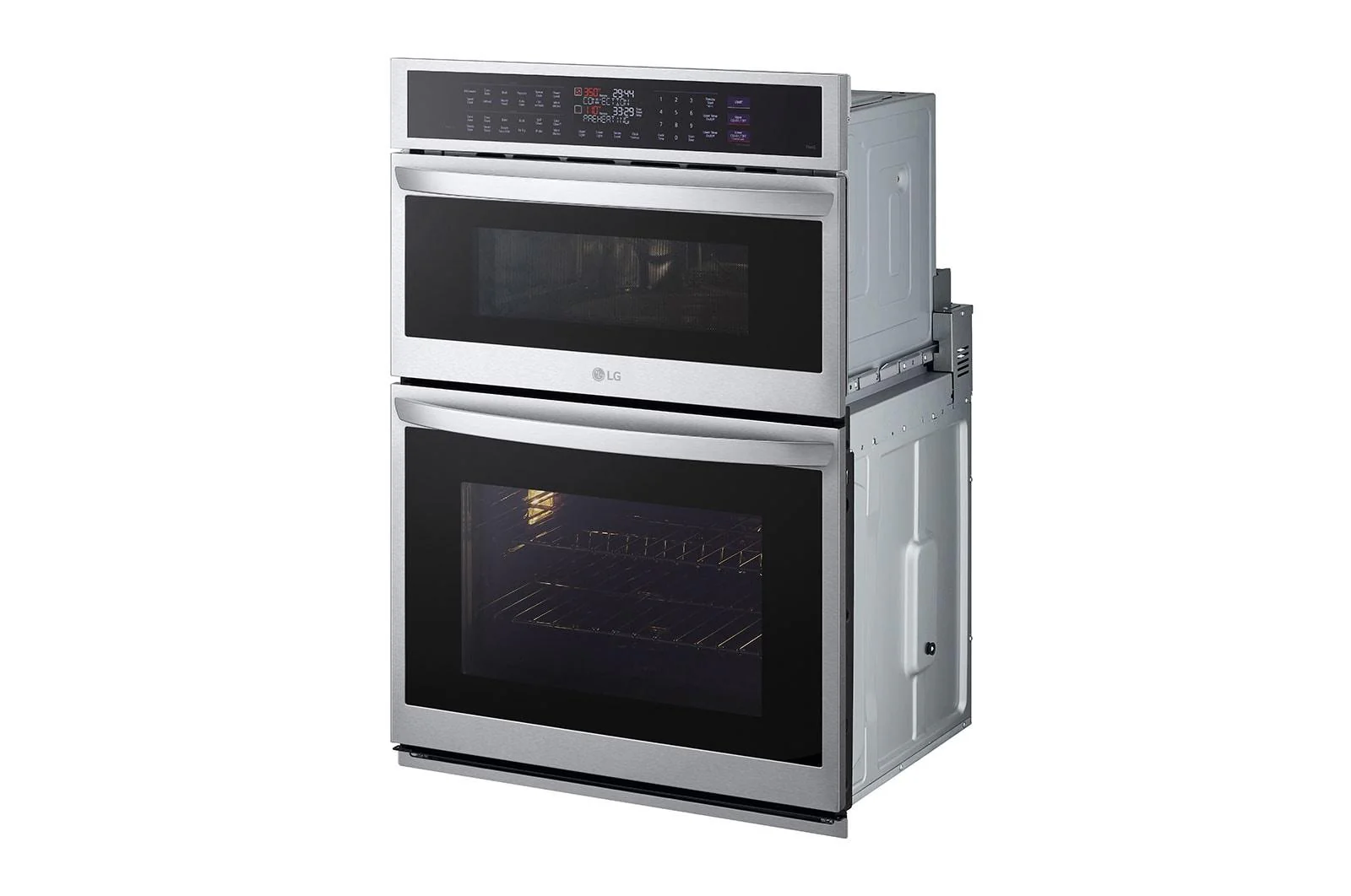 Lg WCEP6427F 1.7/4.7 cu. ft. Smart Combination Wall Oven with InstaView®, True Convection, Air Fry, and Steam Sous Vide - Image 3