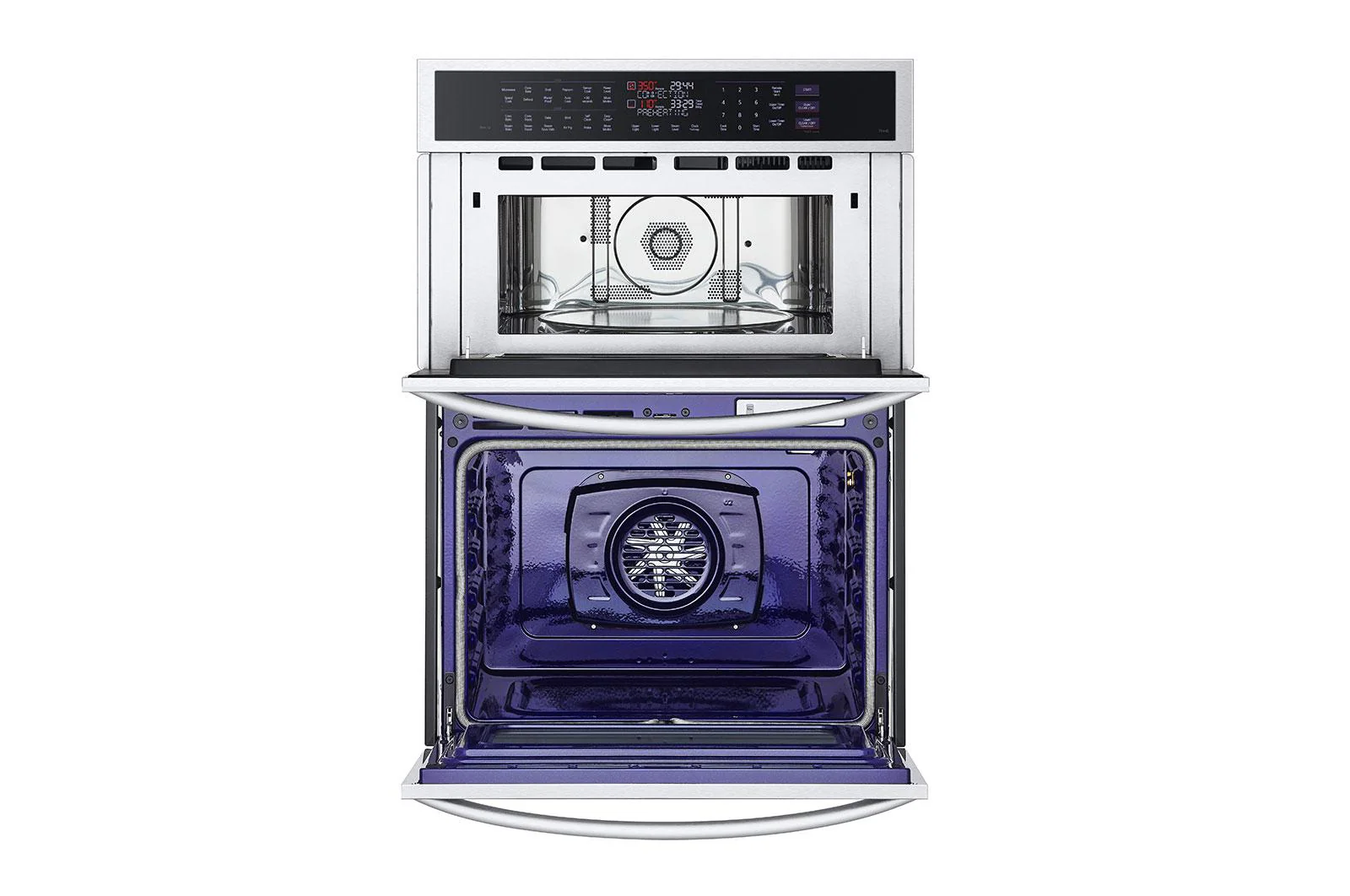 Lg WCEP6427F 1.7/4.7 cu. ft. Smart Combination Wall Oven with InstaView®, True Convection, Air Fry, and Steam Sous Vide - Image 4