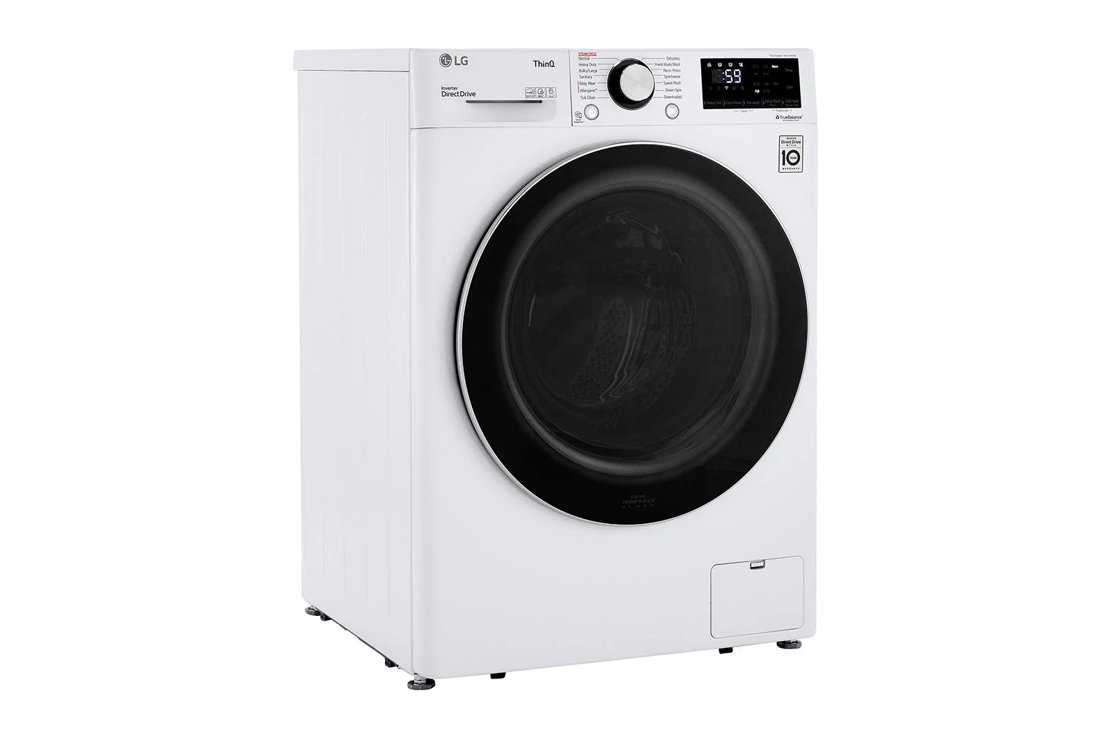 Lg WM1455HWA 2.4 cu. ft. Smart Wi-Fi Enabled Compact Front Load Washer with Built-In Intelligence - Image 3