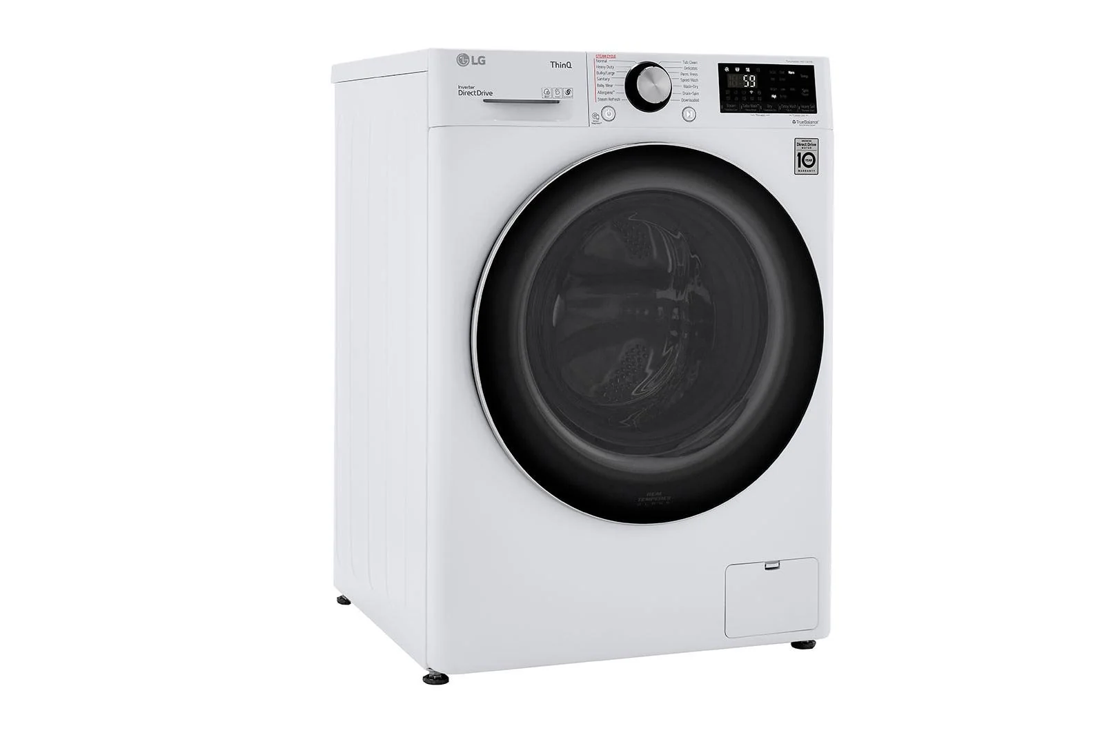 Lg WM3555HWA 2.4 cu. ft. Smart Wi-Fi Enabled Compact Front Load All-In-One Washer/Dryer Combo with Built-In Intelligence - Image 3