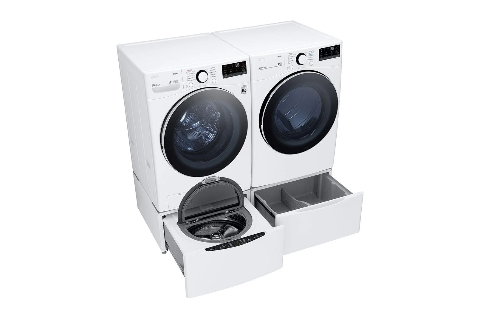 4.5 cu. ft. Ultra Large Capacity Smart wi-fi Enabled Front Load Washer with Built-In Intelligence & Steam Technology - Image 12