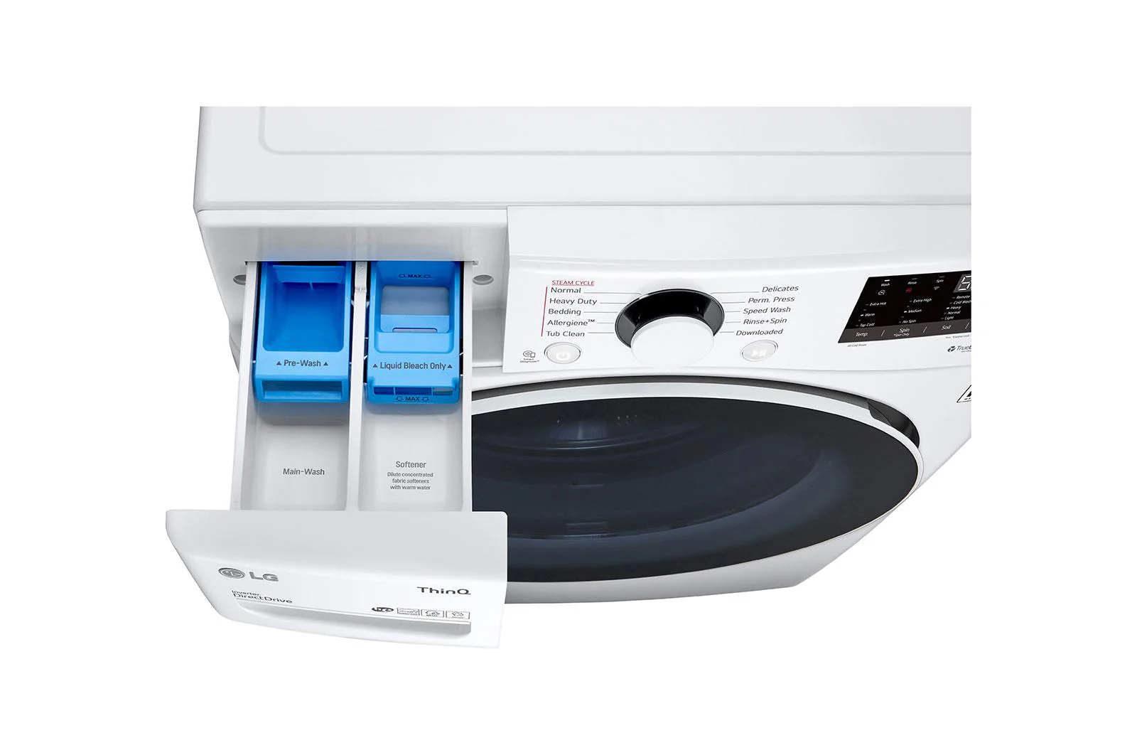 4.5 cu. ft. Ultra Large Capacity Smart wi-fi Enabled Front Load Washer with Built-In Intelligence & Steam Technology - Image 7