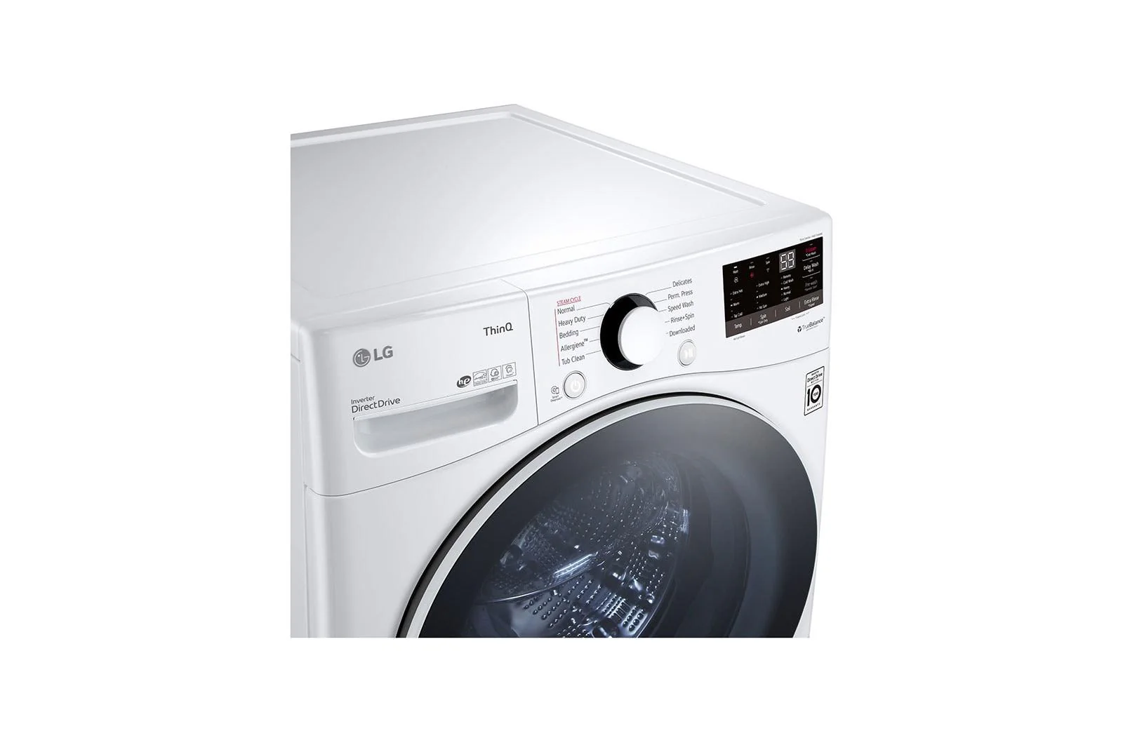 4.5 cu. ft. Ultra Large Capacity Smart wi-fi Enabled Front Load Washer with Built-In Intelligence & Steam Technology - Image 8
