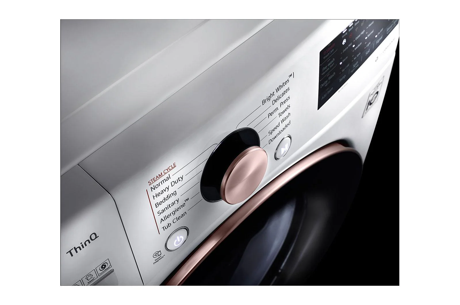 Lg WM4000HWA 4.5 cu. ft. Ultra Large Capacity Front Load Washer - White - Image 12