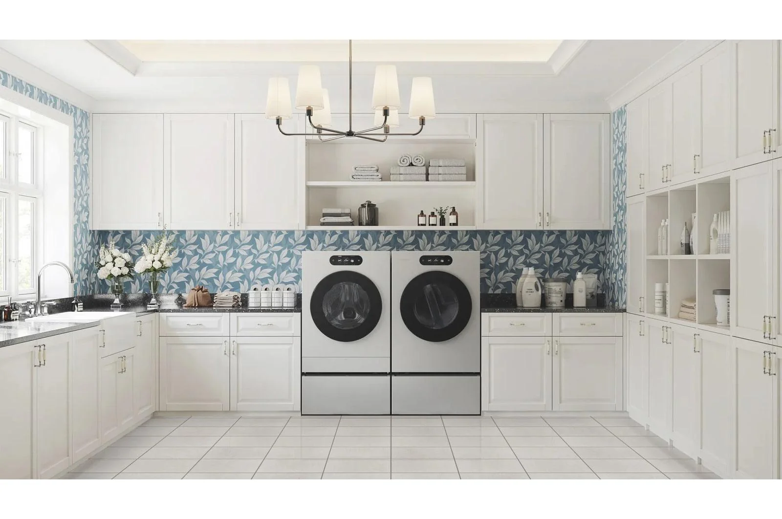 WM9900HSA LG SIGNATURE 5.8 cu. ft. Mega Capacity Smart Front Load Washer with Built-In Intelligence, TurboWash® 360(degree), ezDispense® and Touch LCD Control - Image 15