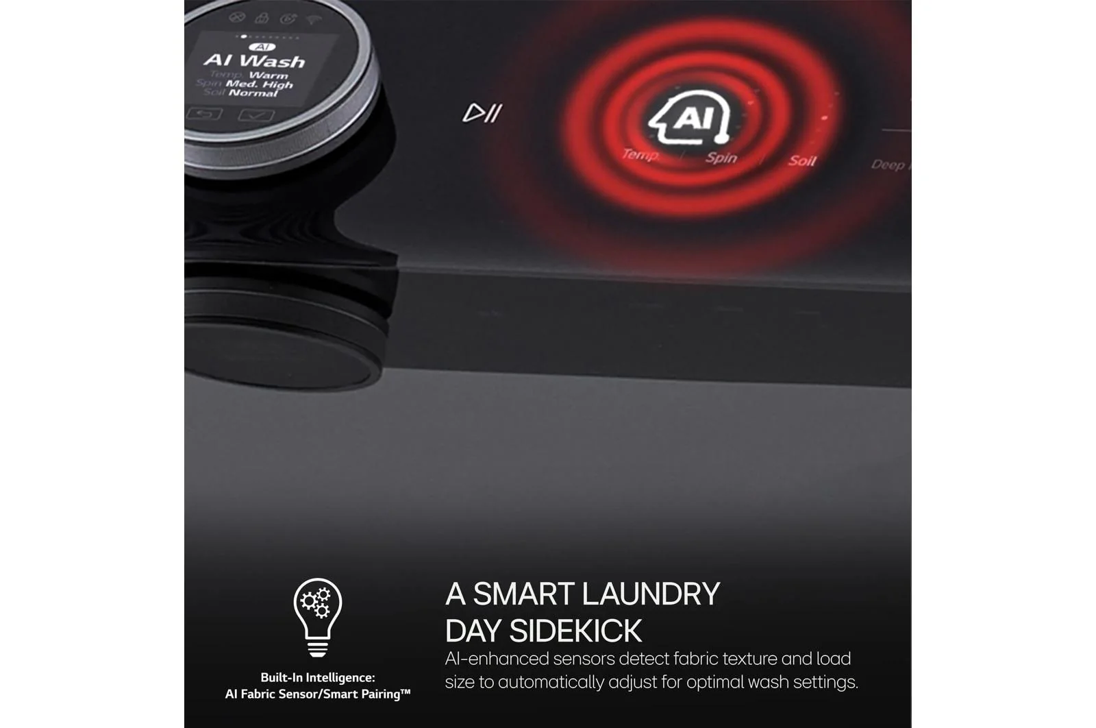 Lg WT8600CW 5.5 cu. ft. Mega Capacity Smart Top Load Washer with Impeller, EasyUnload™, AI Sensing, ezDispense®, Water Faucet & LCD Digital Dial Control - Image 5