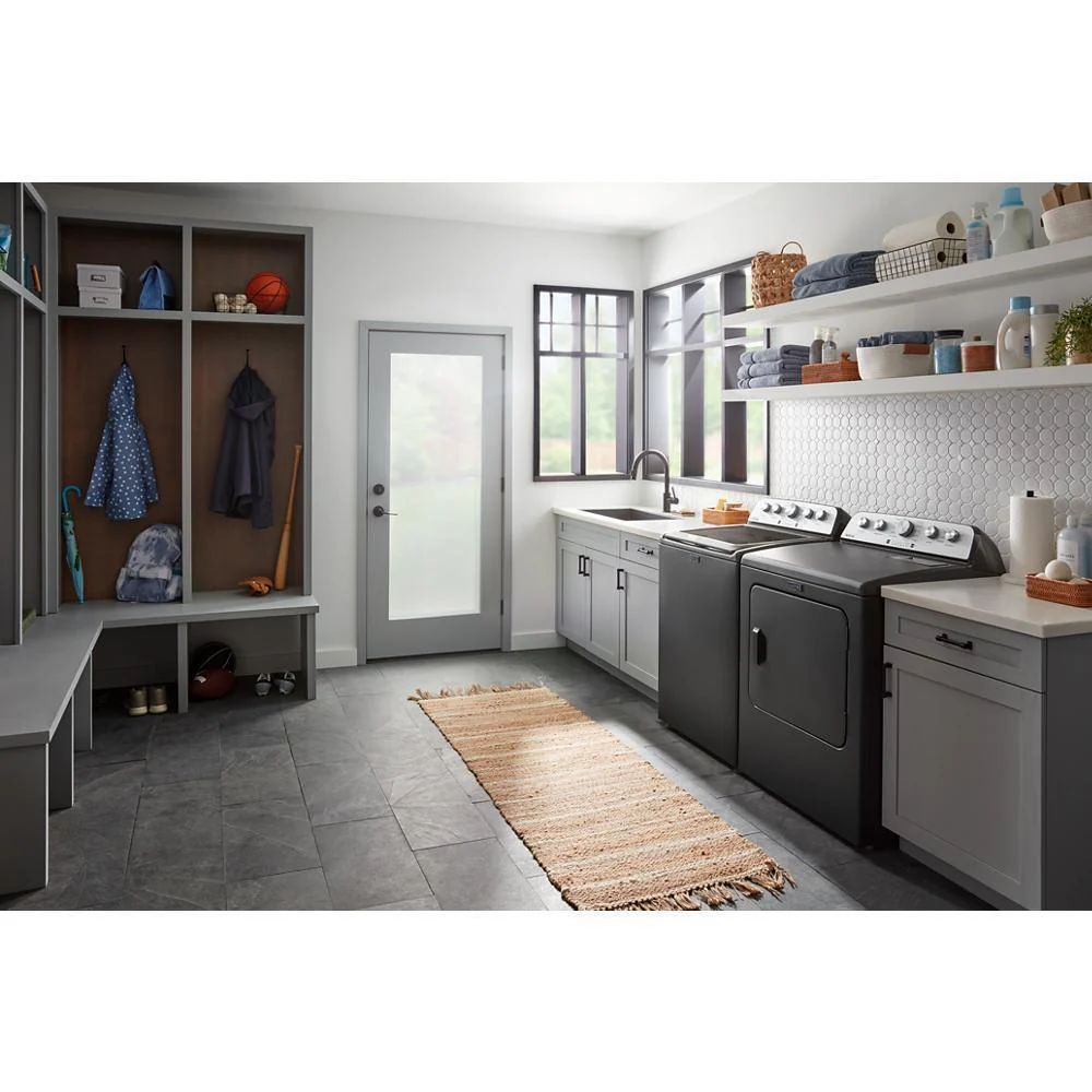 Maytag MED5430PBK Top Load Electric Dryer with Steam-Enhanced Cycles - 7.0 cu. ft. - Image 2