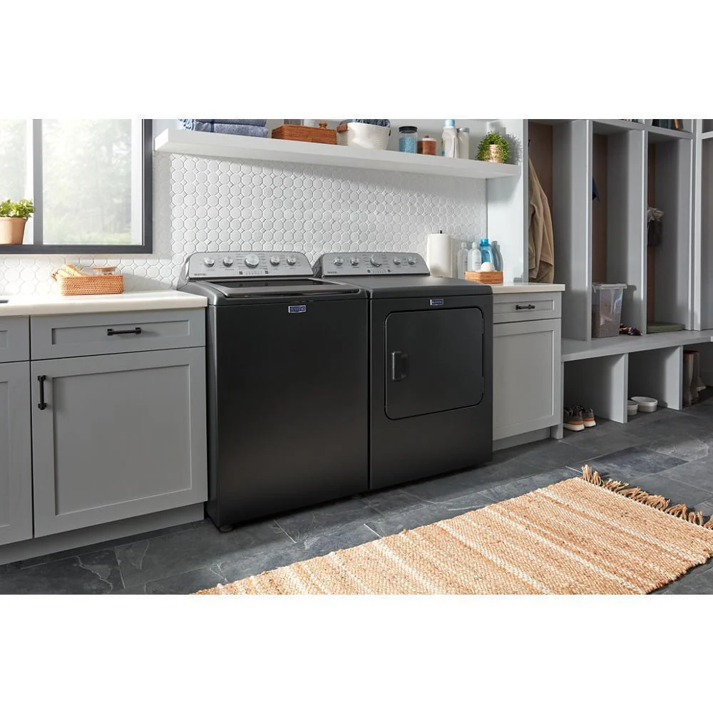 Maytag MED5430PBK Top Load Electric Dryer with Steam-Enhanced Cycles - 7.0 cu. ft. - Image 3