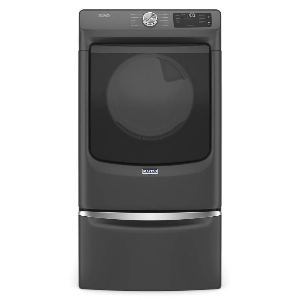 Maytag MED5630MBK Front Load Electric Dryer with Extra Power and Quick Dry cycle - 7.3 cu. ft. - Image 2