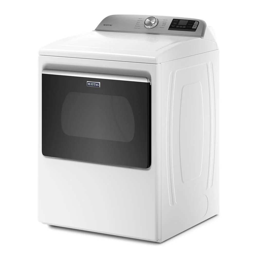 Maytag MED6230RHW Smart Top Load Electric Dryer with Extra Power Button - 7.4 cu. ft. - Image 3