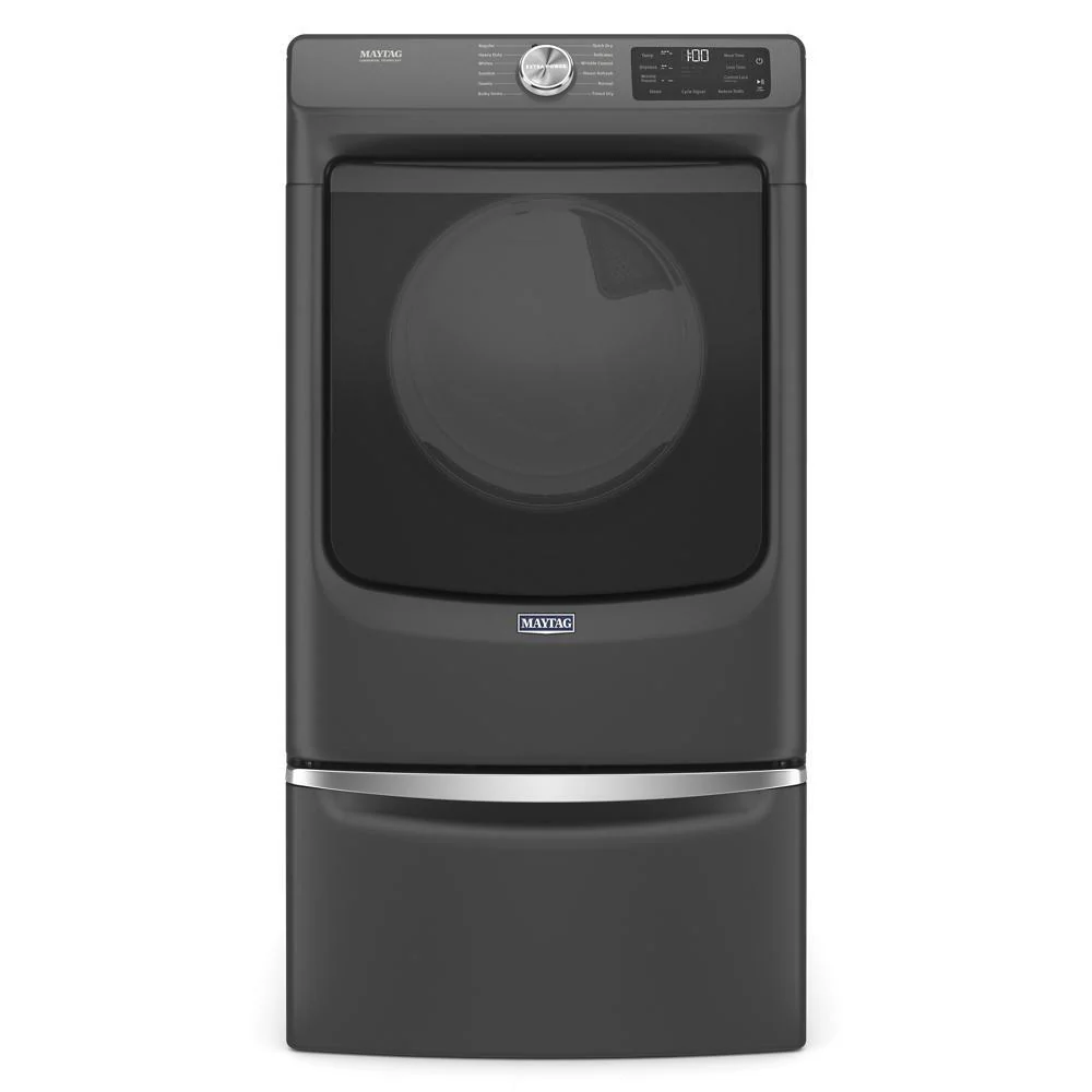 Maytag MED6630MBK Front Load Electric Dryer with Extra Power and Quick Dry Cycle - 7.3 cu. ft. - Image 2