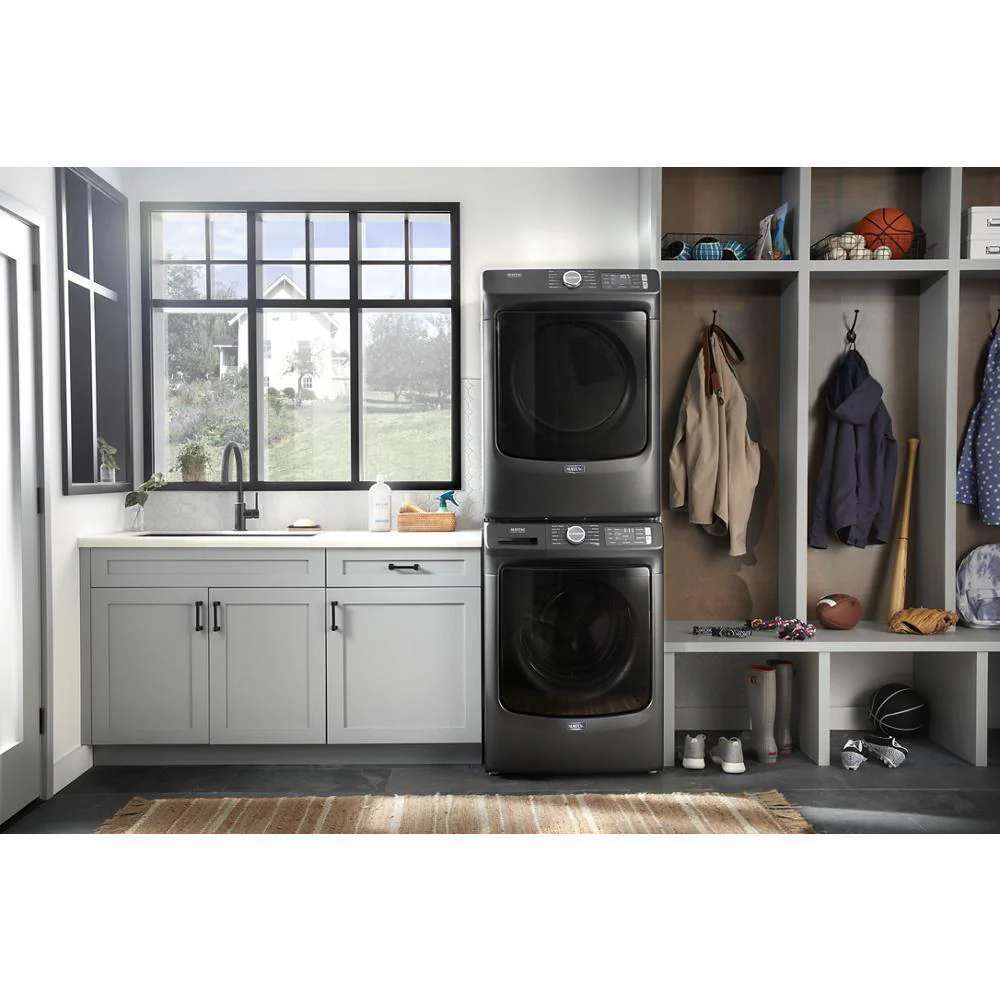 Maytag MED6630MBK Front Load Electric Dryer with Extra Power and Quick Dry Cycle - 7.3 cu. ft. - Image 25