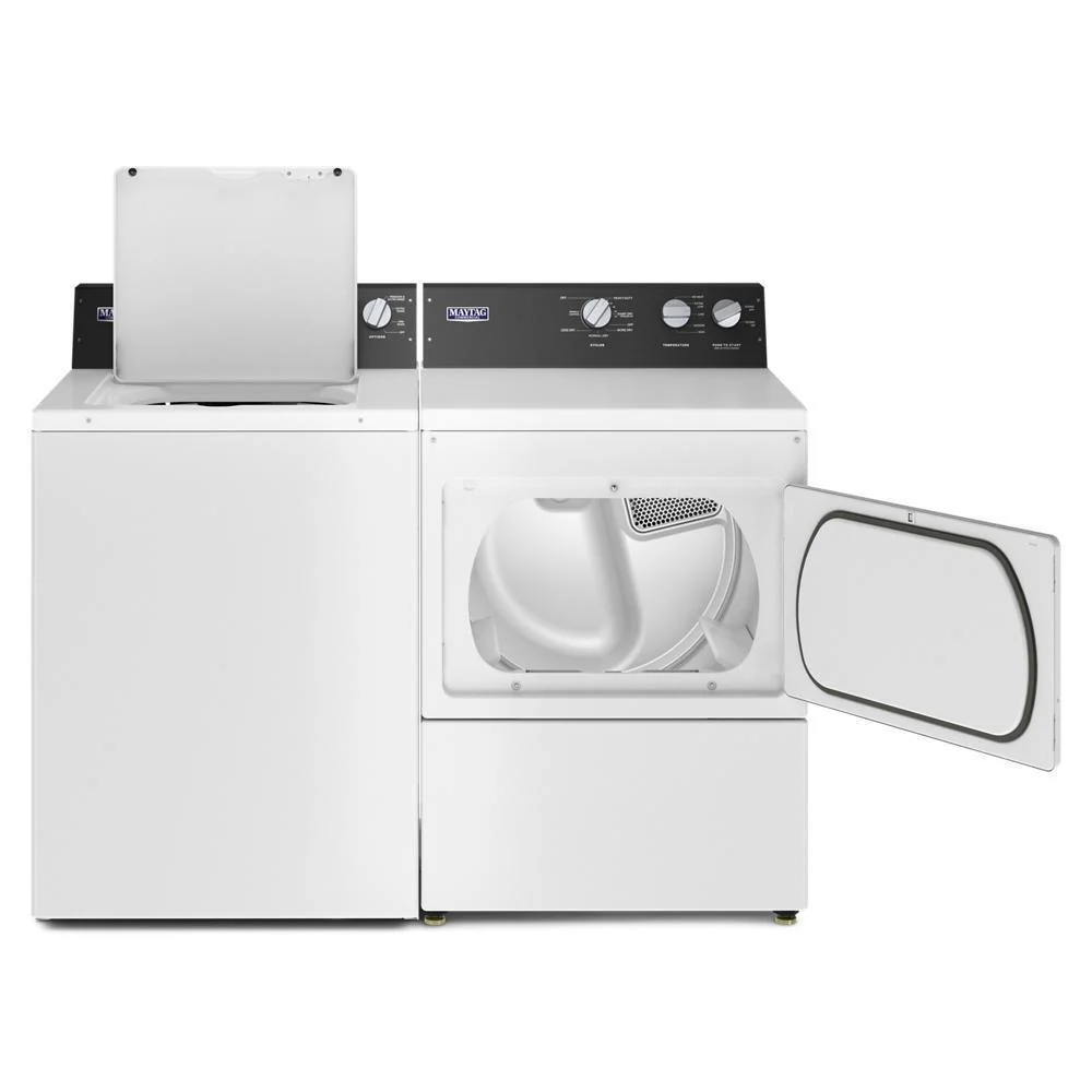 Maytag MEDP585GW Commercial-Grade Residential Dryer - 7.4 cu. ft. - Image 8