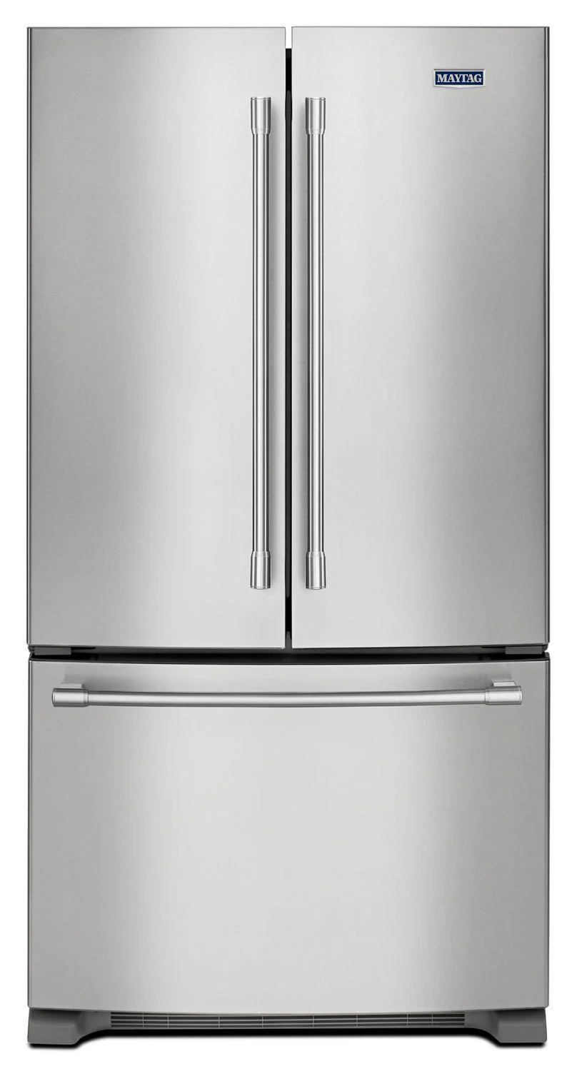 Maytag MFC2062FEZ 36- Inch Wide Counter Depth French Door Refrigerator - 20 Cu. Ft.