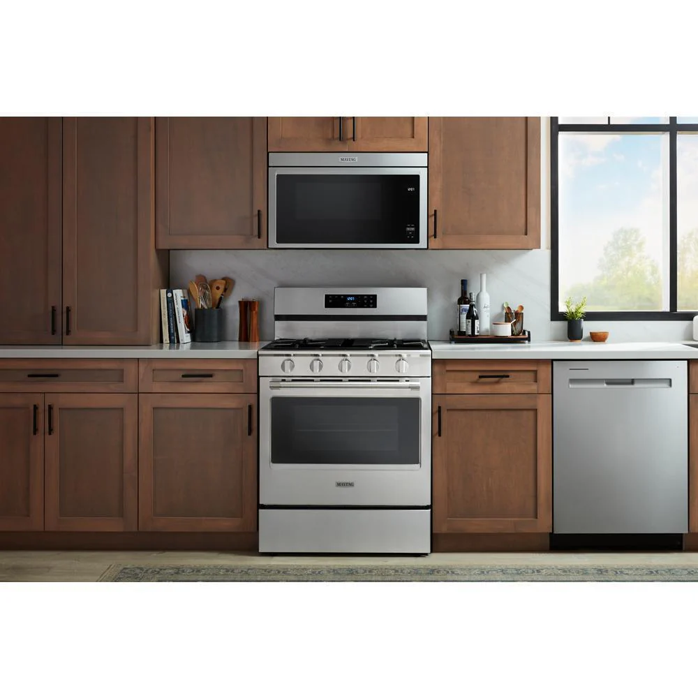 Maytag MFGS4030RS 30-Inch Wide Gas Range With Steam Clean - 5.0 cu. ft. - Image 2