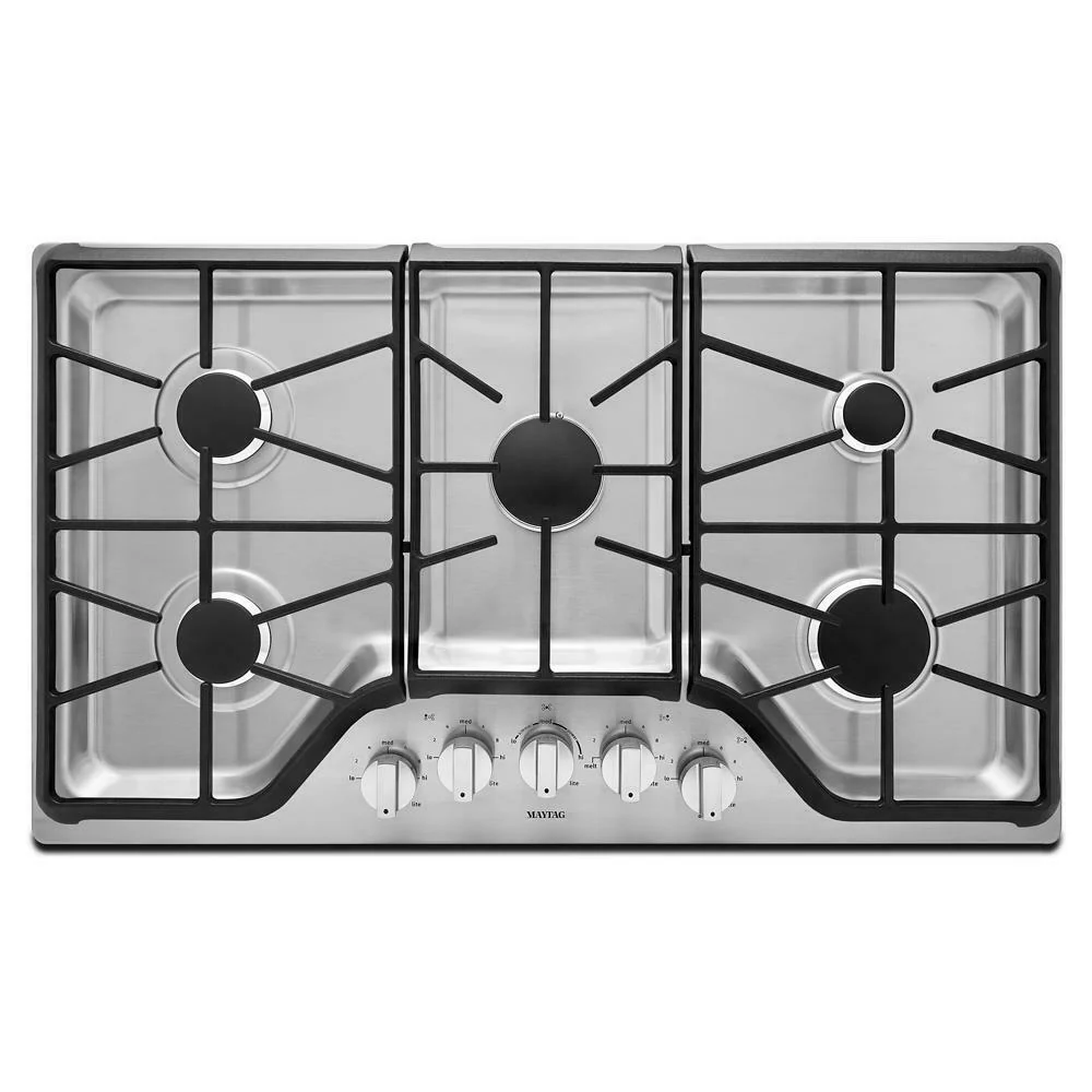 Maytag MGC9536DS 36-inch Wide Gas Cooktop with DuraGuard™ Protective Finish - Image 4