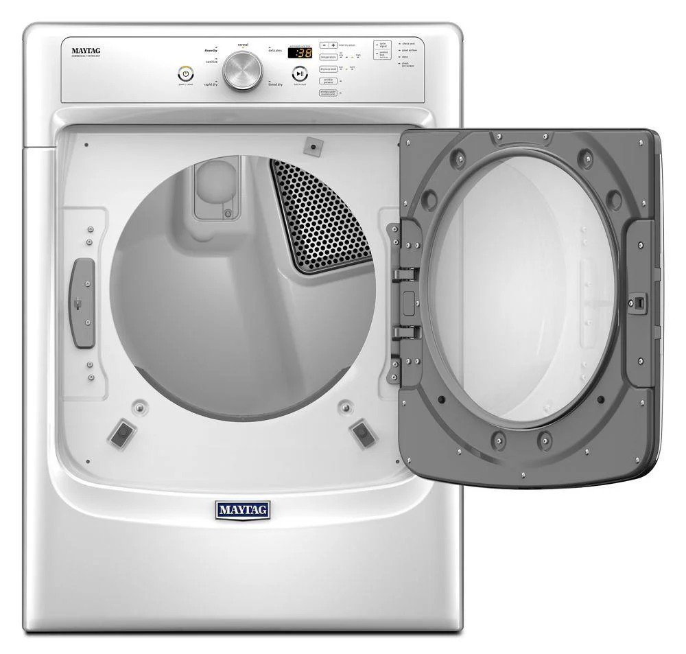 Maytag MGD3500FW Large Capacity Gas Dryer with Wrinkle Prevent Option and PowerDry System - 7.4 cu. ft. - Image 2