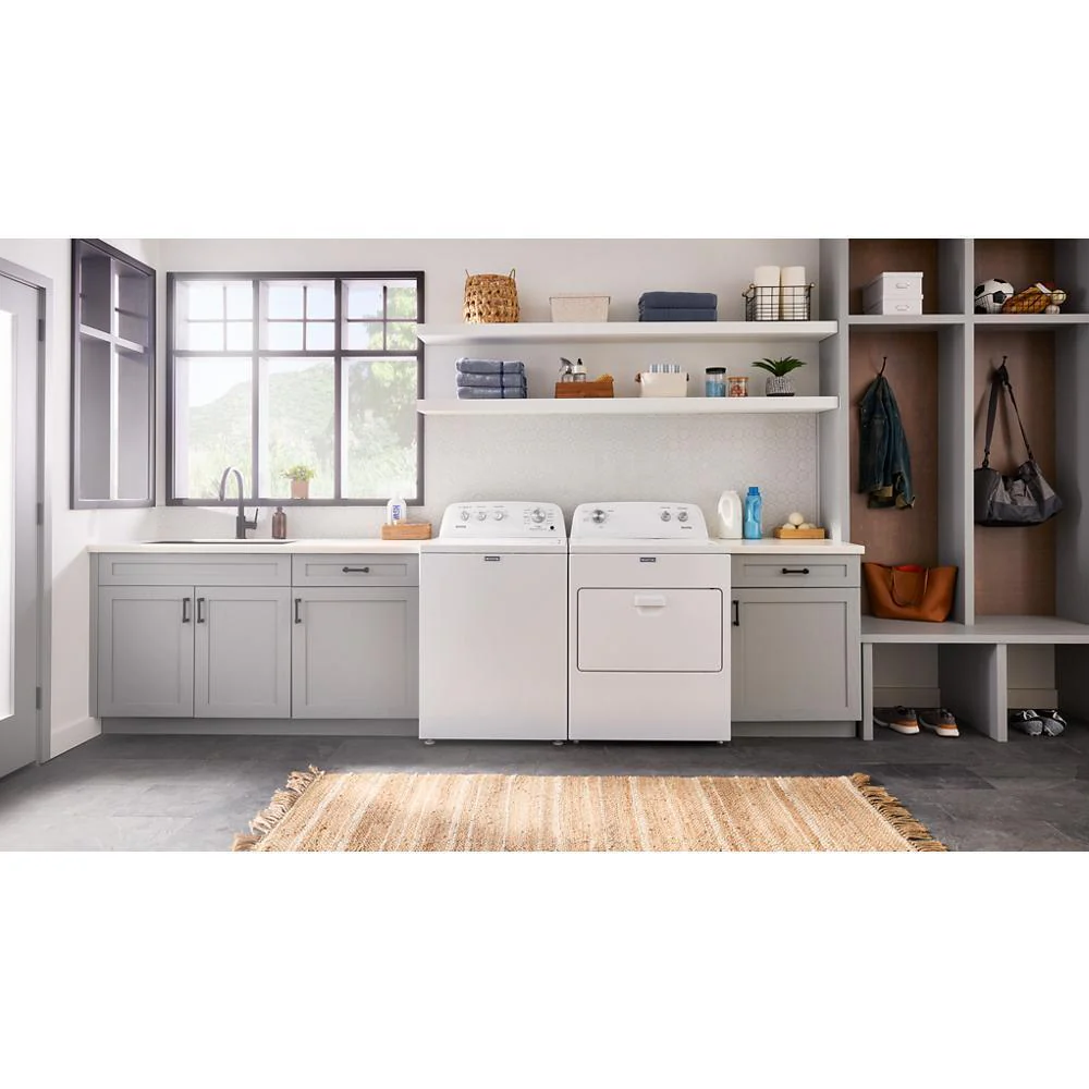 Maytag MGD4005SW Top Load Gas Wrinkle Prevent Dryer - 7.0 cu. ft. - Image 2