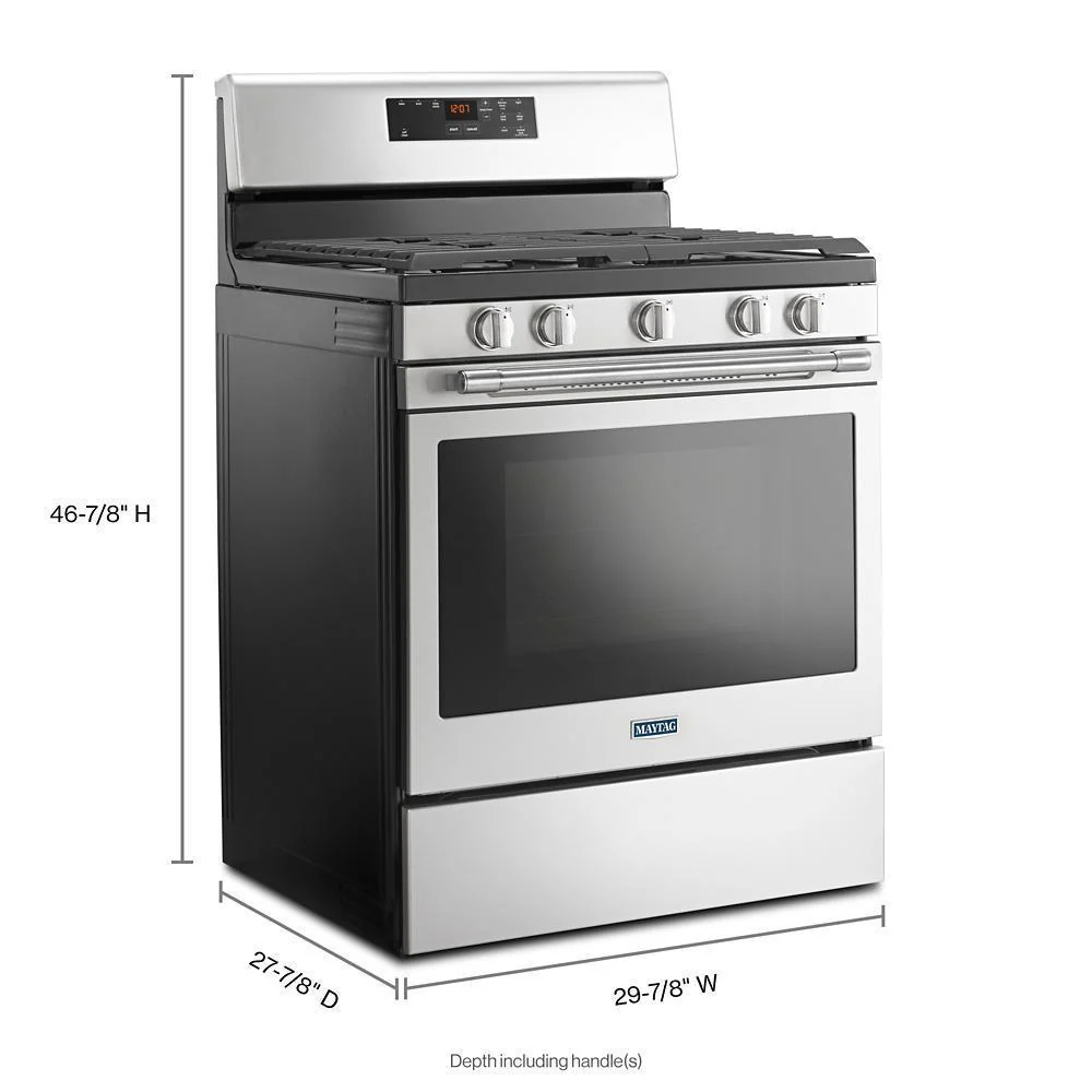 30-inch Wide Gas Range With 5th Oval Burner - 5.0 Cu. Ft. - Image 6