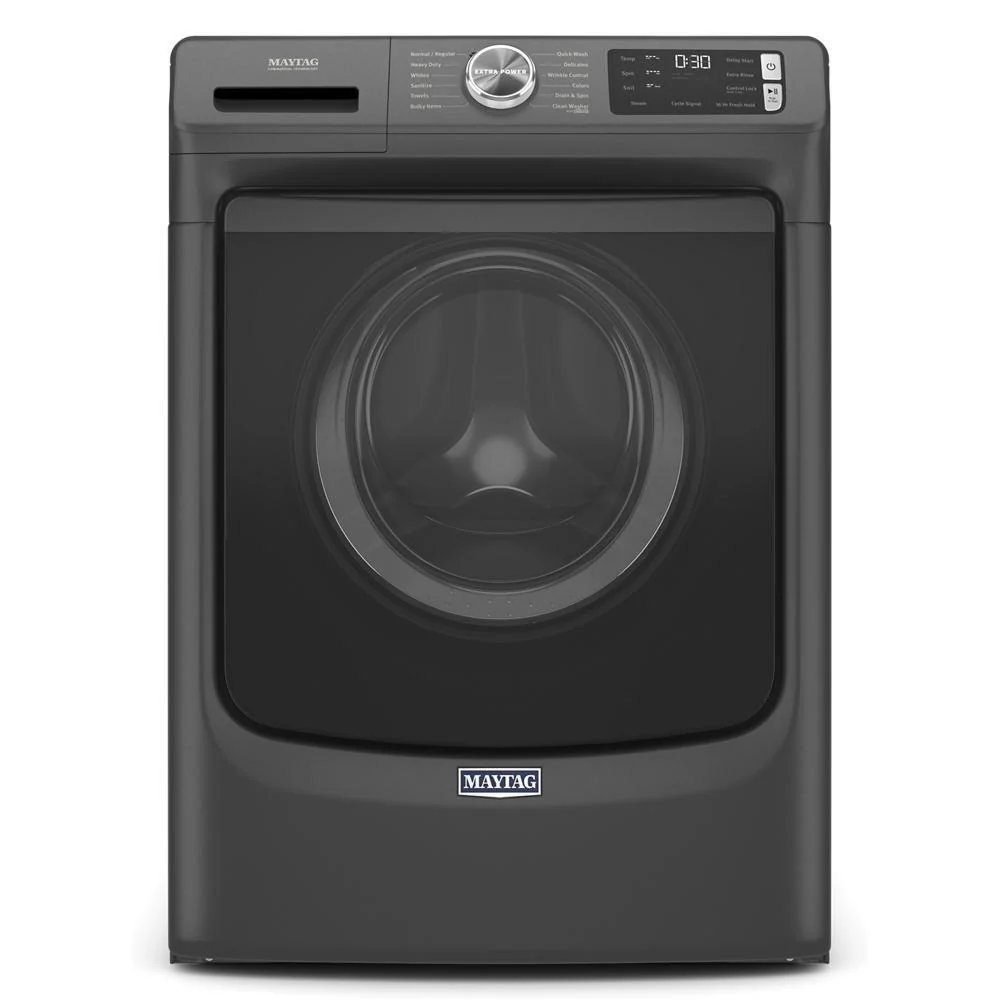 Maytag MHW6630MBK Front Load Washer with Extra Power and 16-Hr Fresh Hold® option - 4.8 cu. ft.