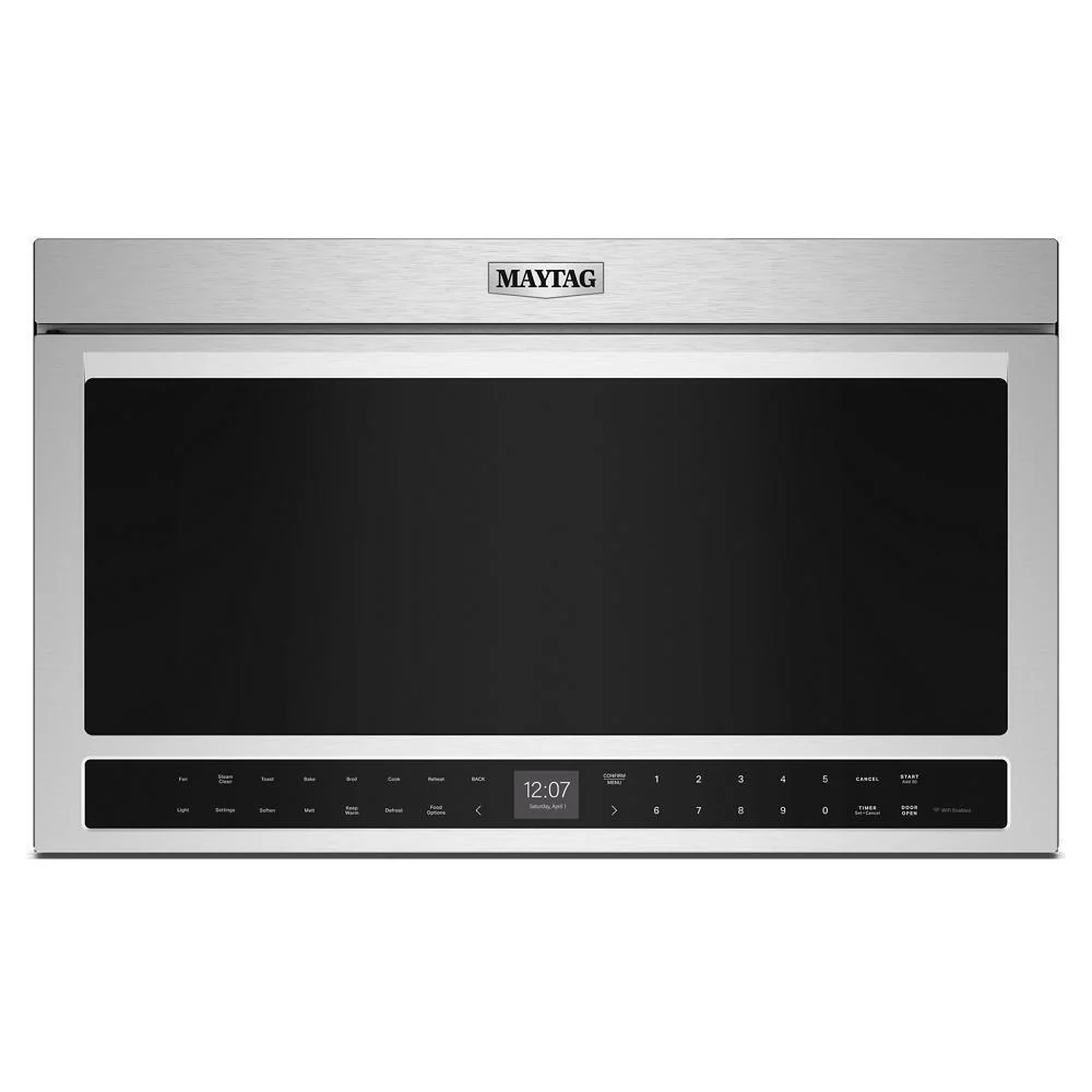 Maytag MMMF8030PZ Flush Mount Over-the-Range Toaster Oven Combination - 1.1 Cu. Ft.